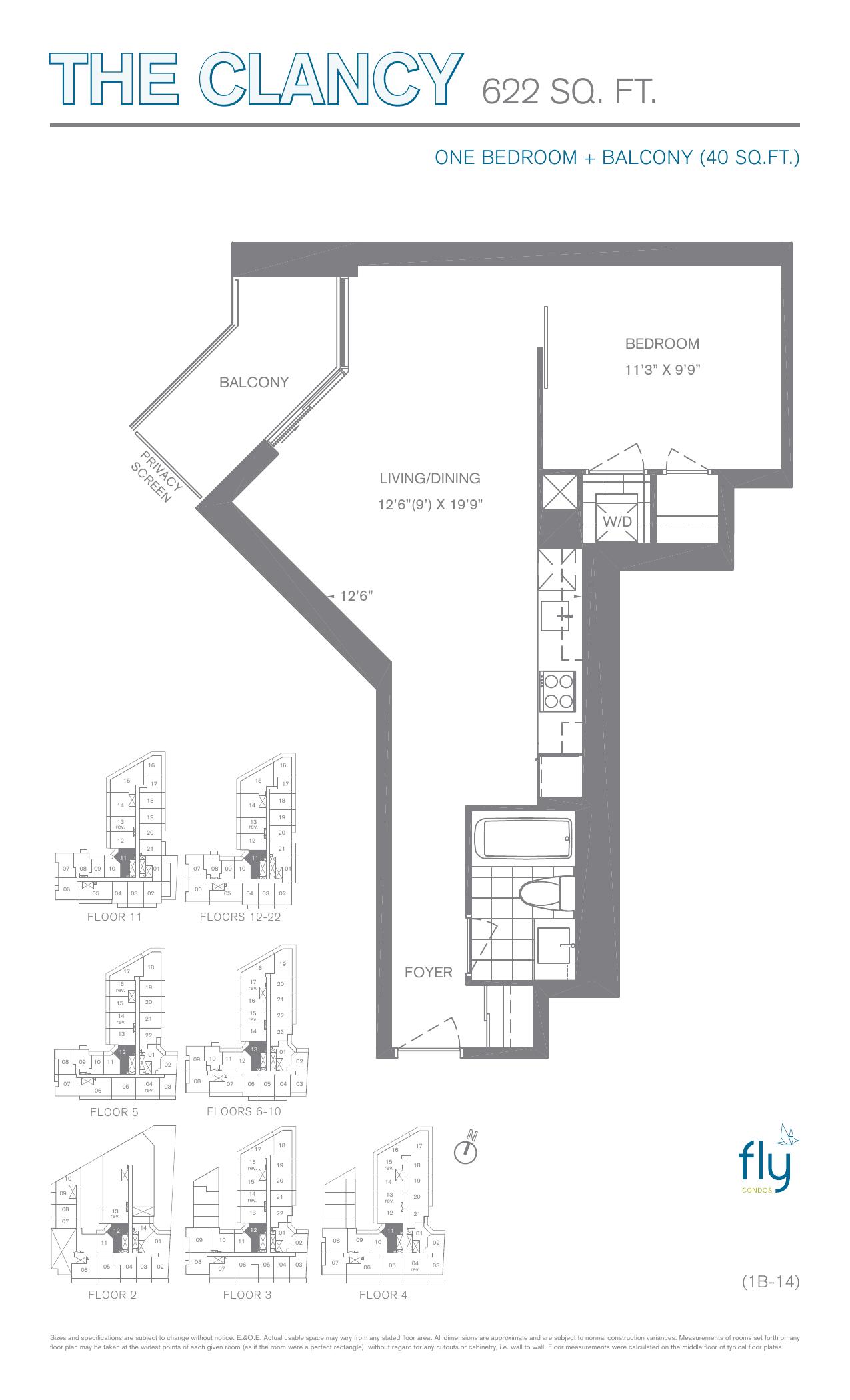 The Clancy floor plan