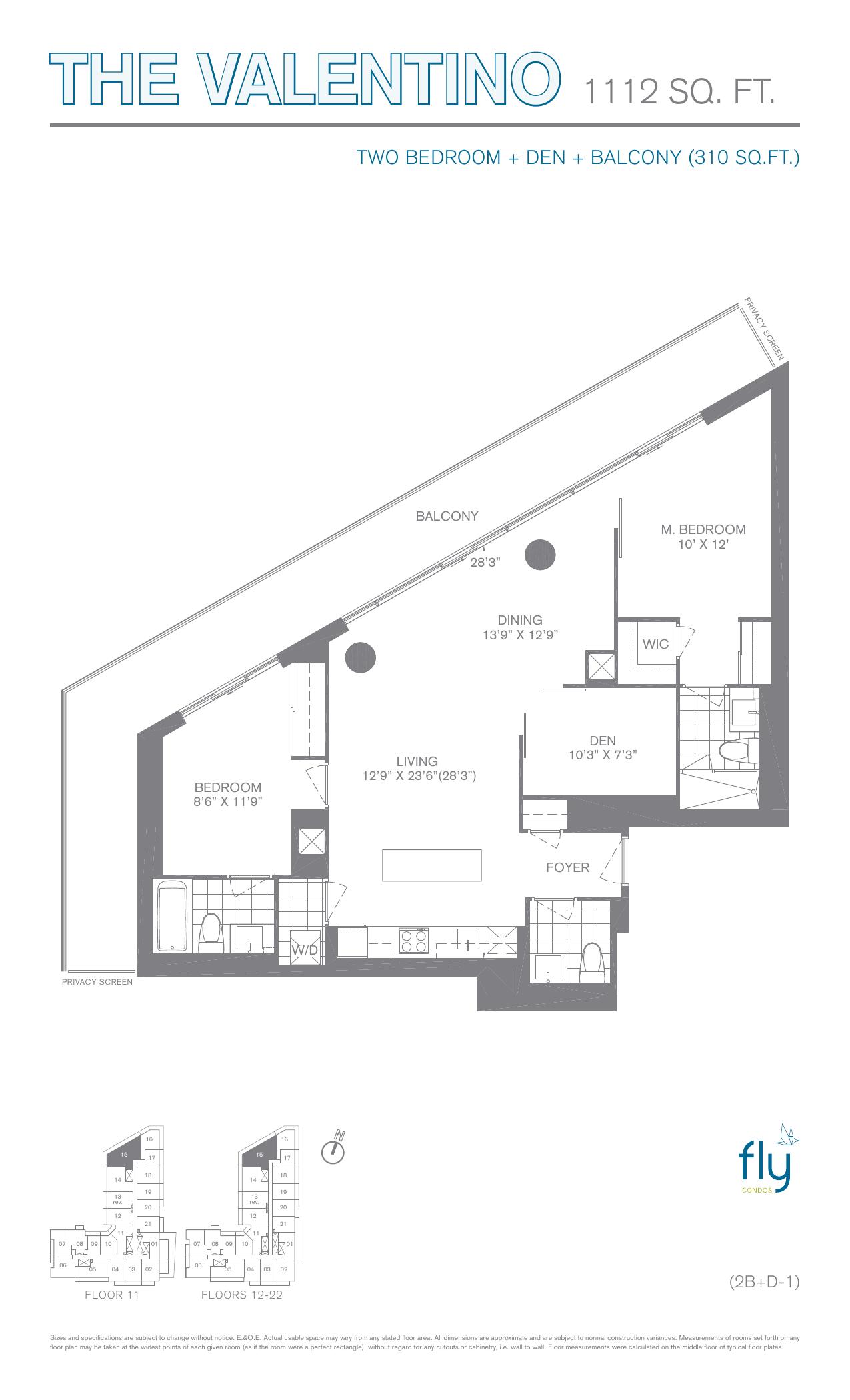 The Valentino floor plan
