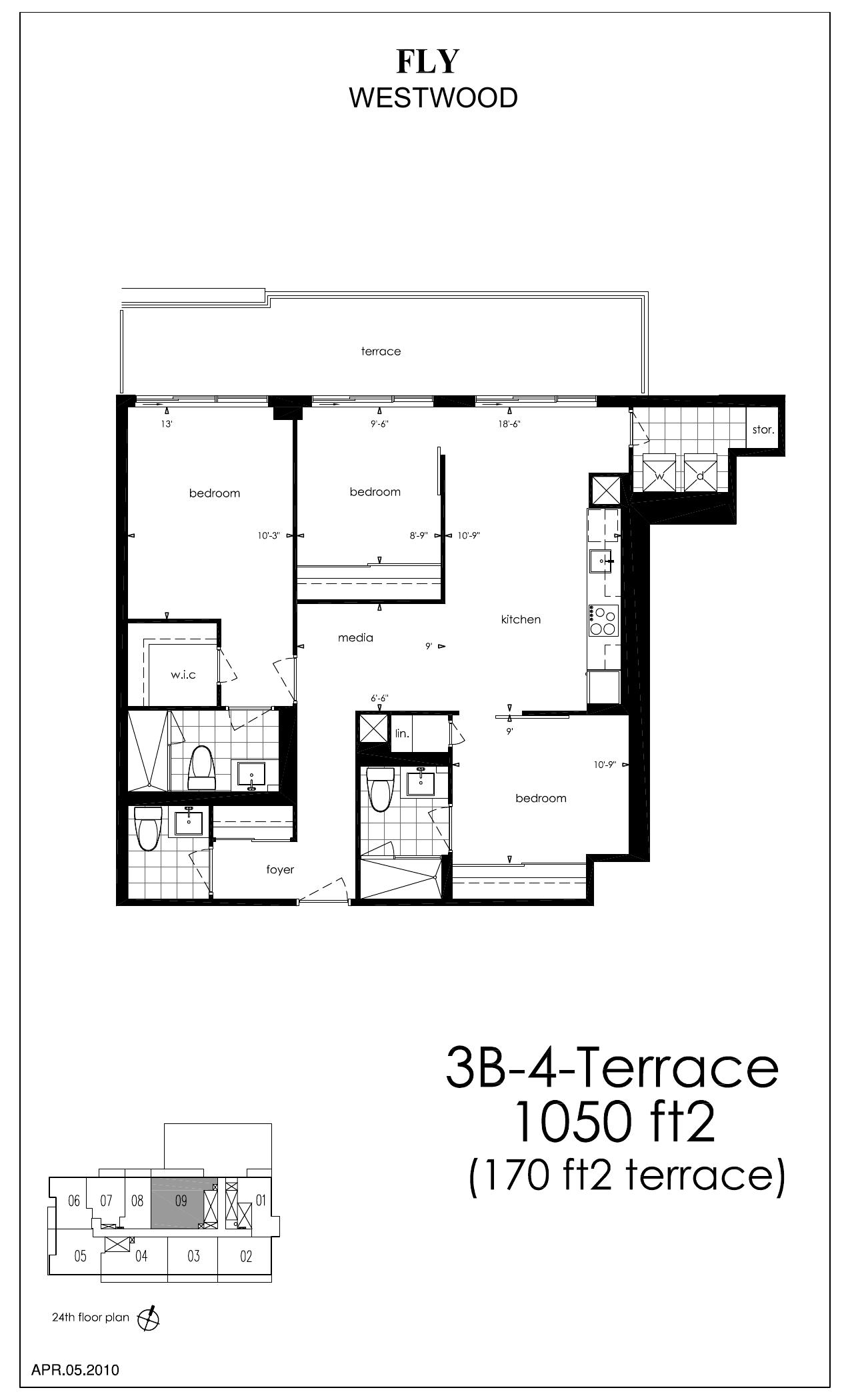 Westwood floor plan