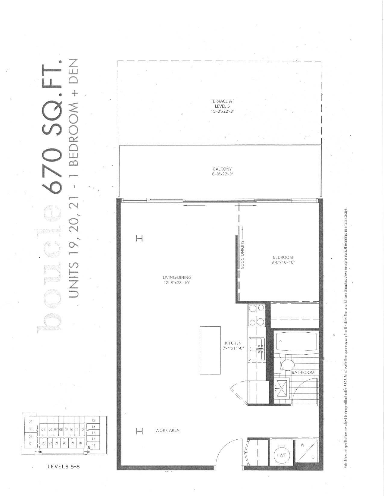 boucle floor plan