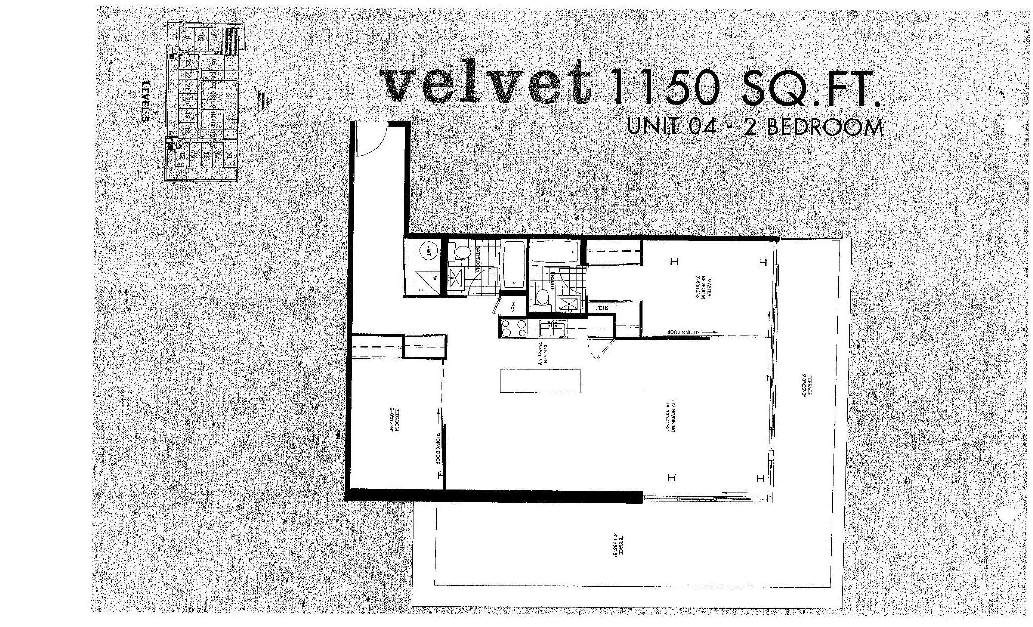 velvet floor plan