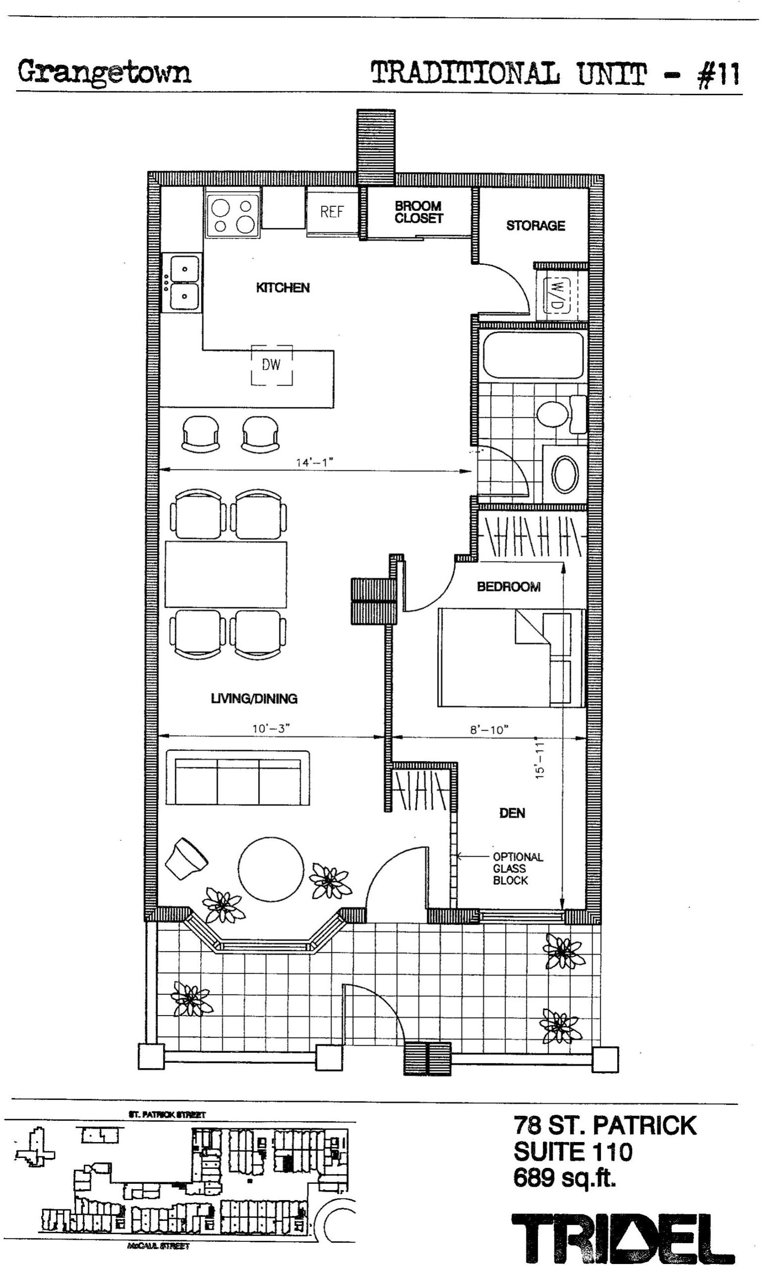 Suite 11 floor plan