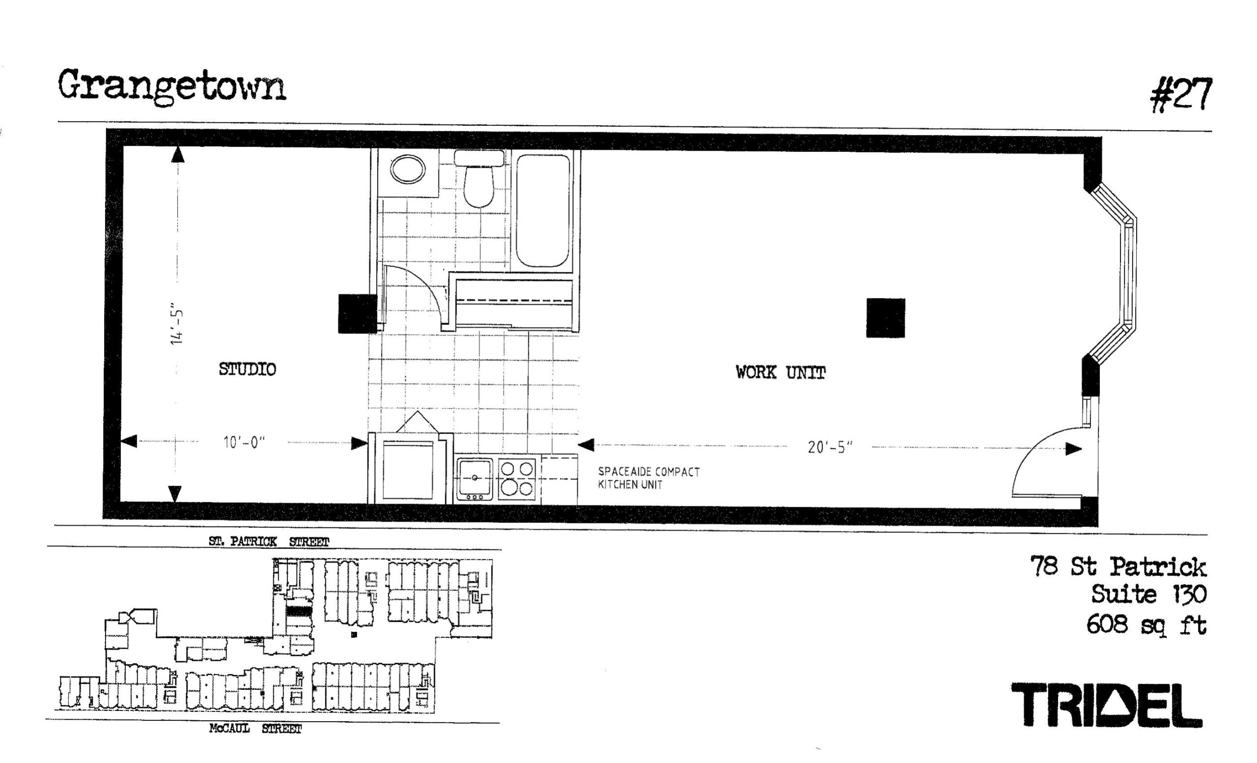 Suite 27 floor plan