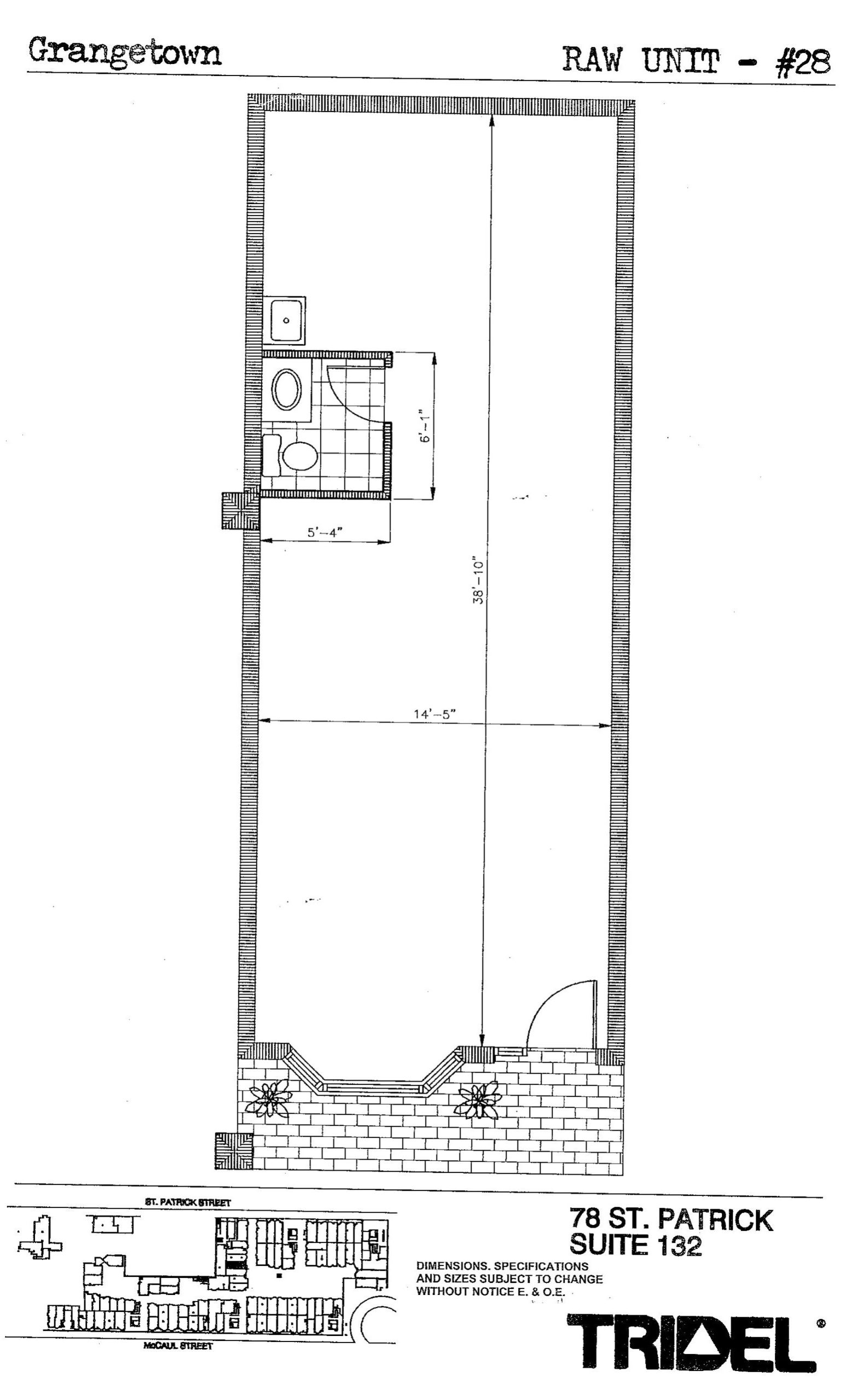 Suite 28 floor plan