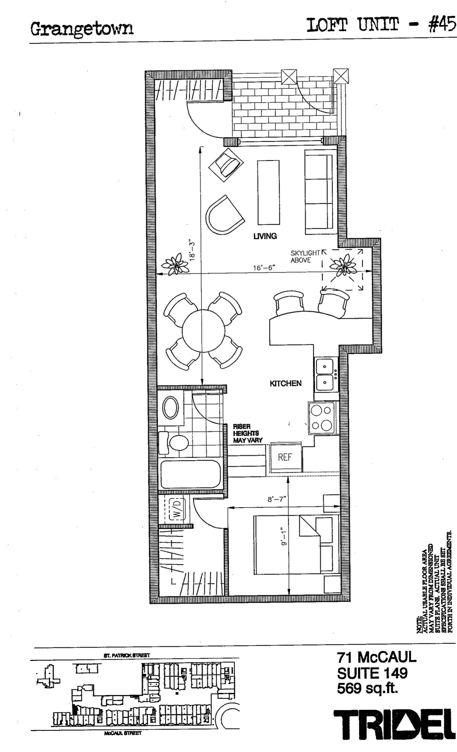 Suite 45 floor plan