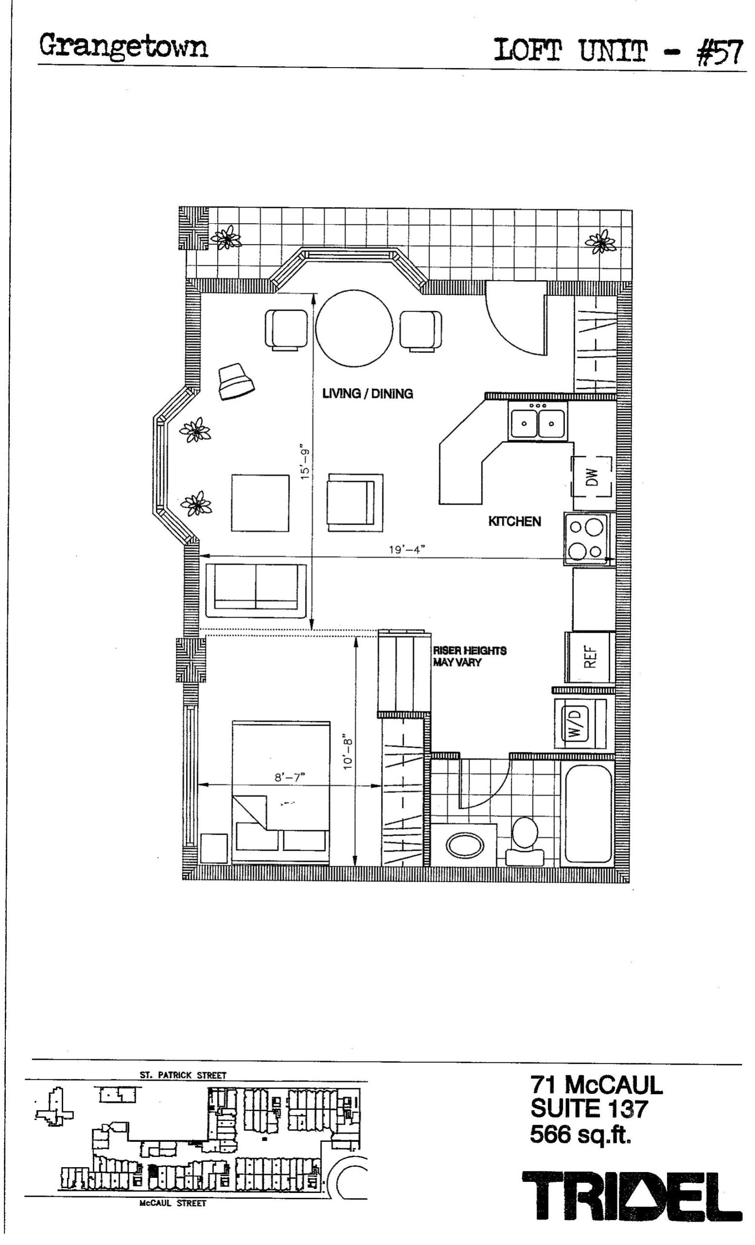 Suite 57 floor plan