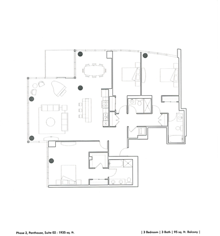 Penthouse Suite 02 floor plan