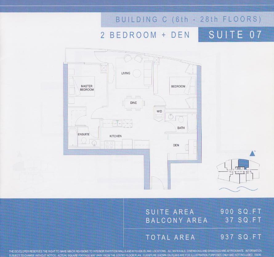 Building C Suite 07 floor plan