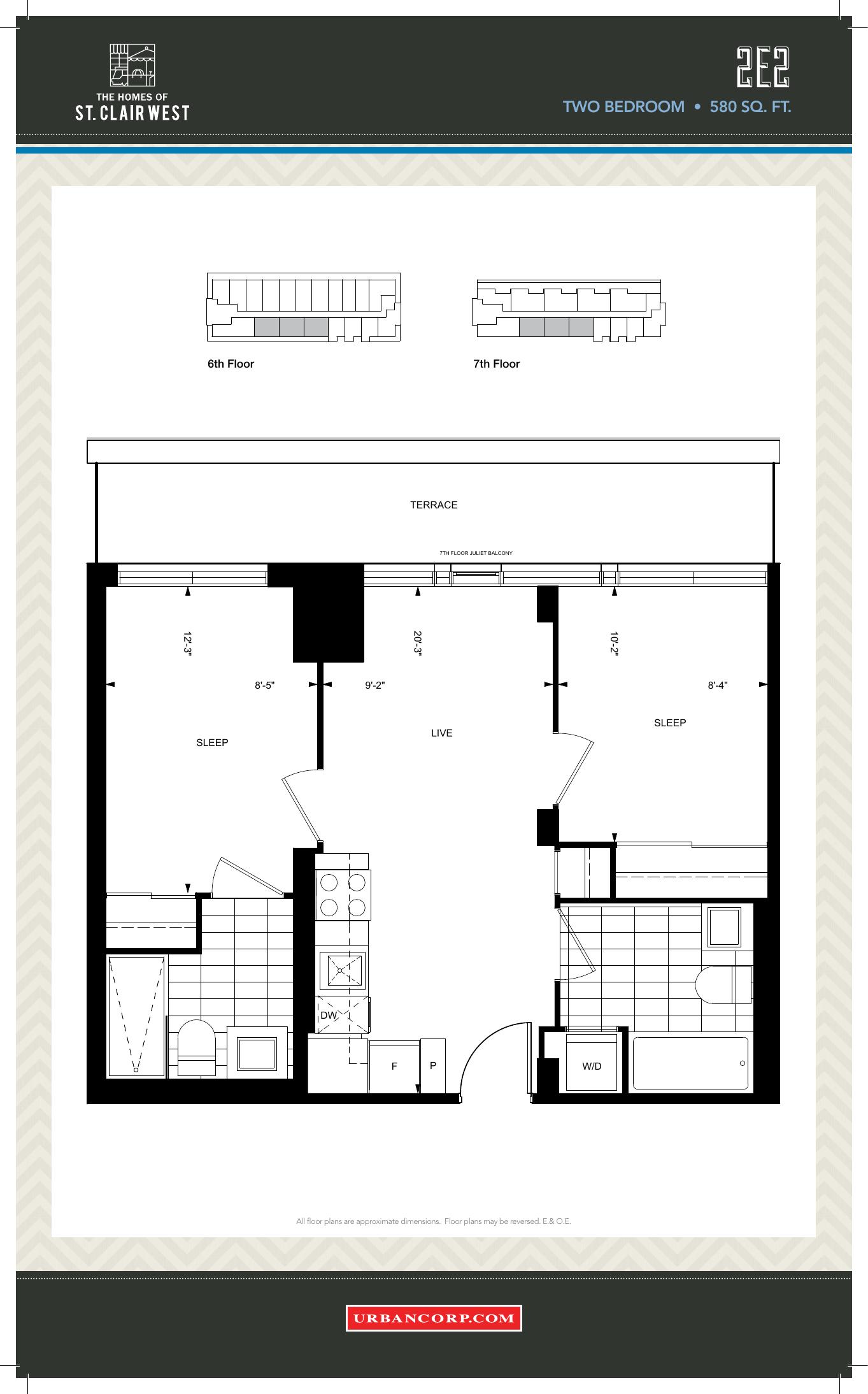 2E2 floor plan