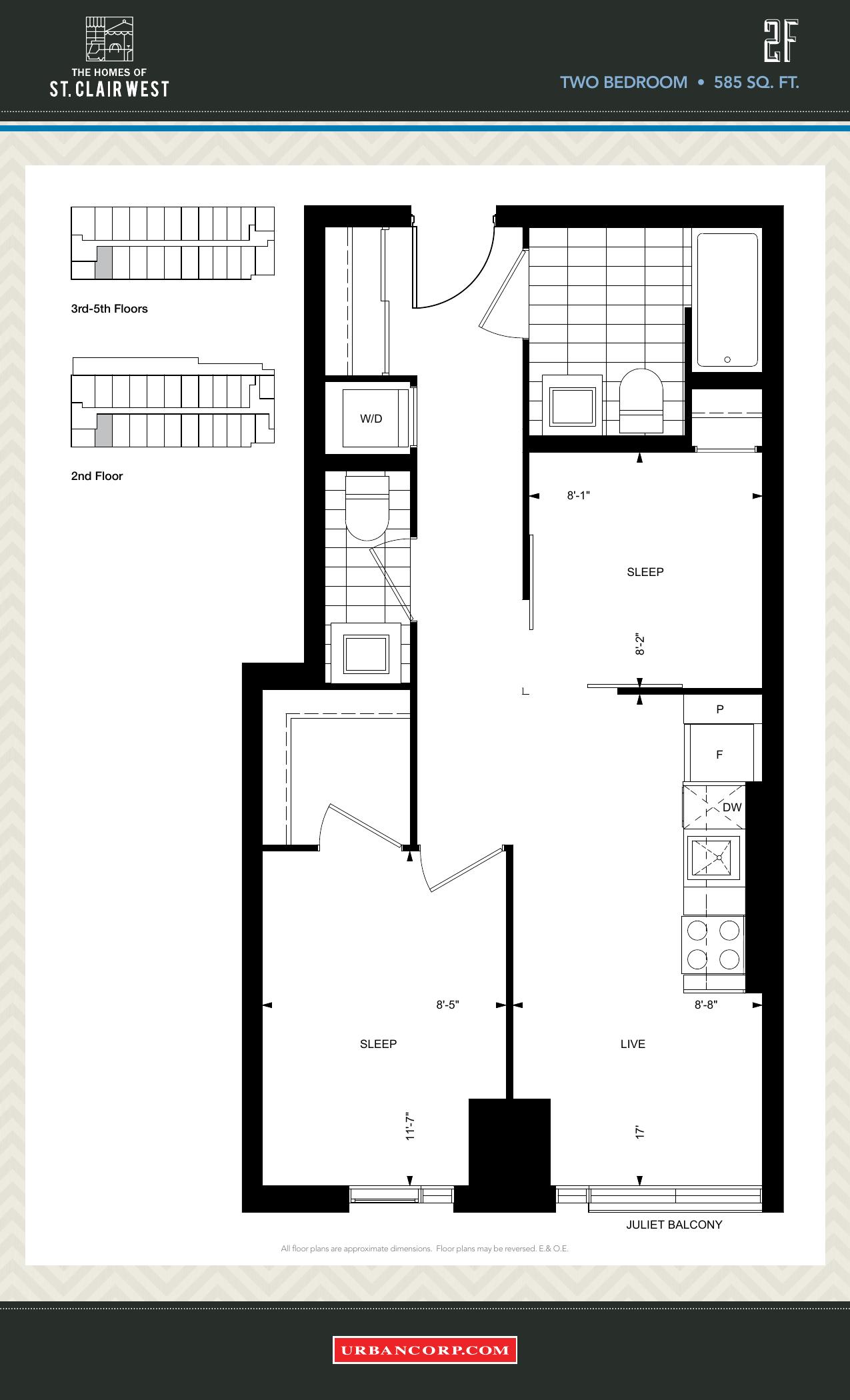 2F floor plan