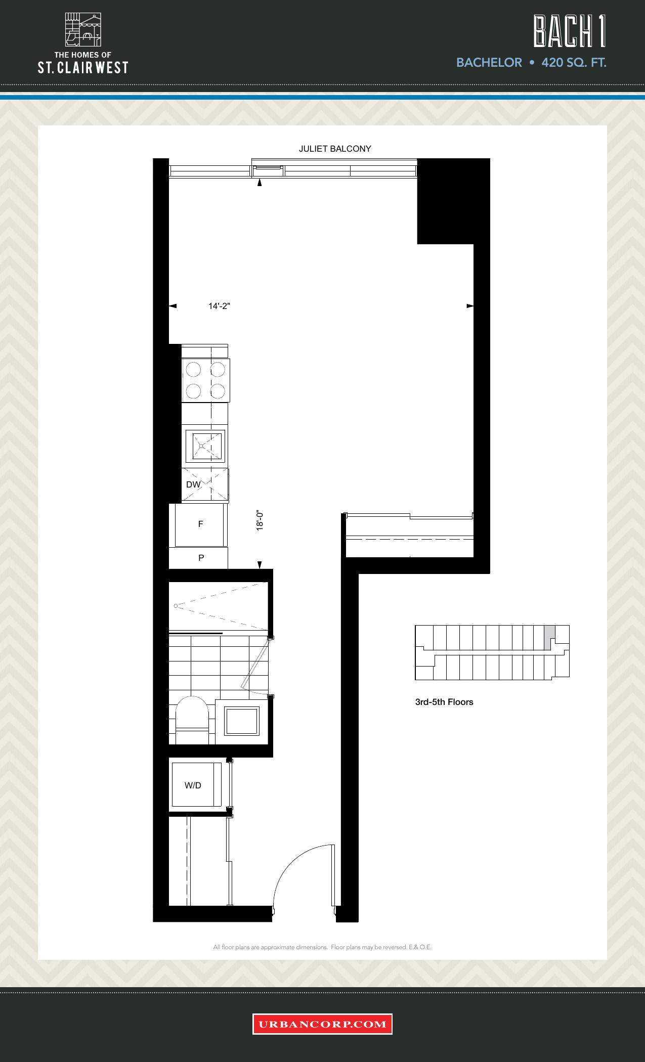 Bach 1 floor plan