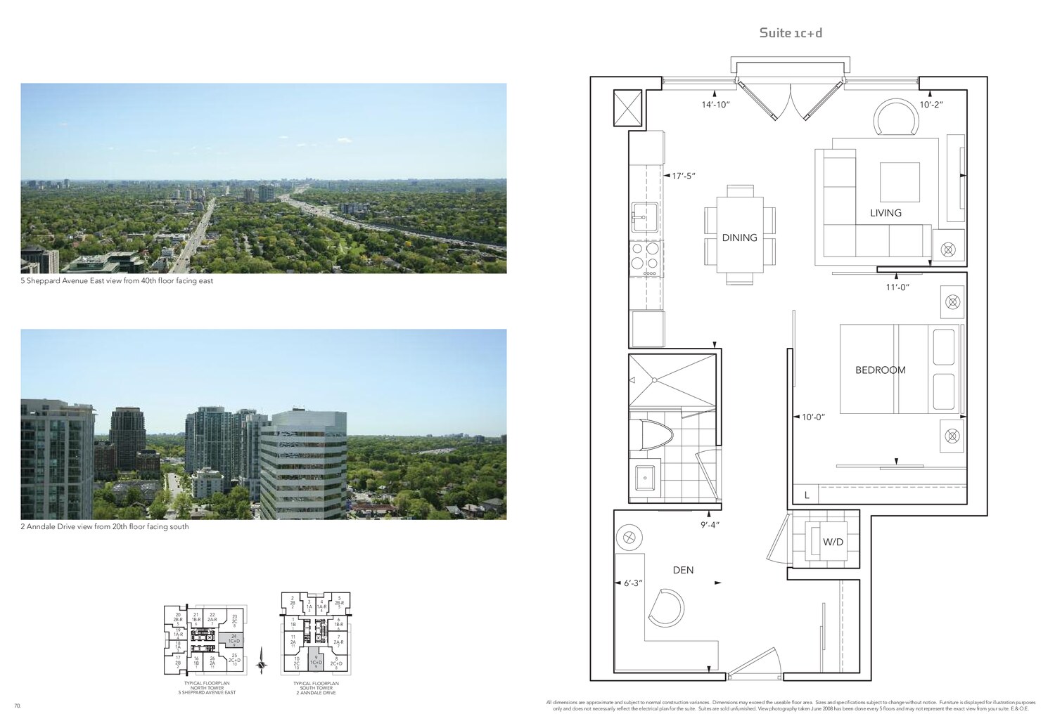 1C+D floor plan