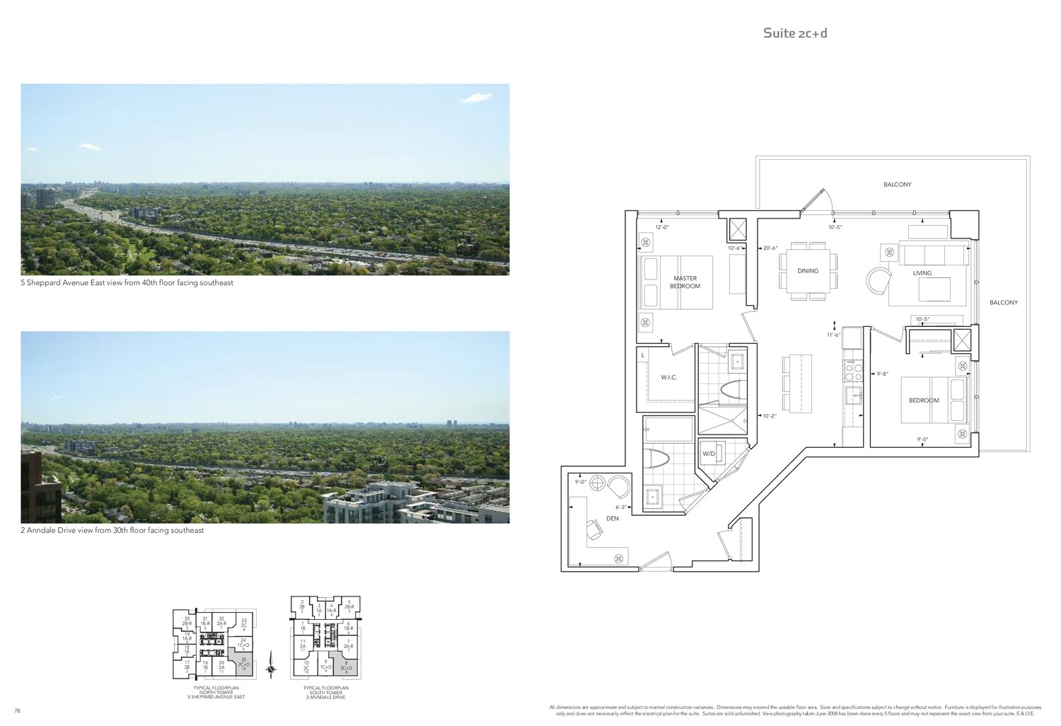 2C+D floor plan