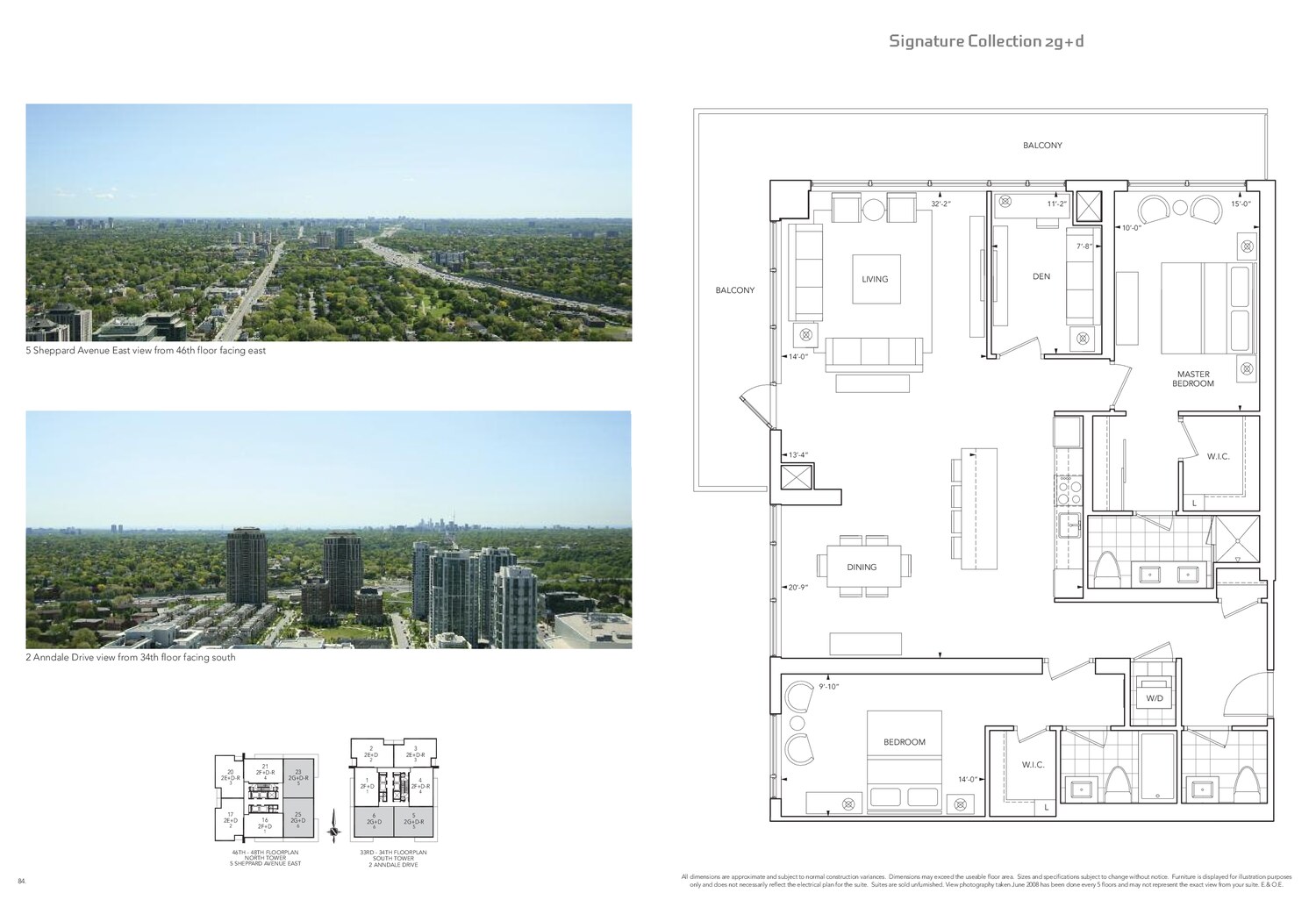 2G+D floor plan
