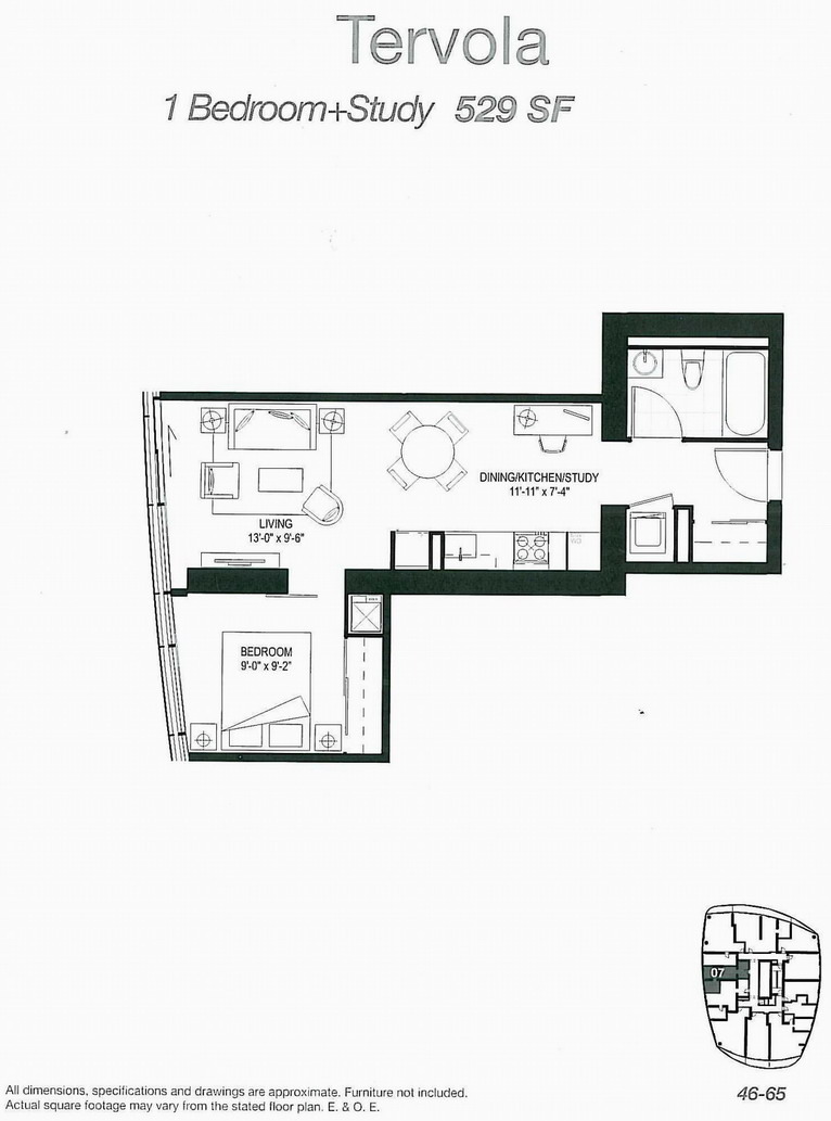 Tervola floor plan