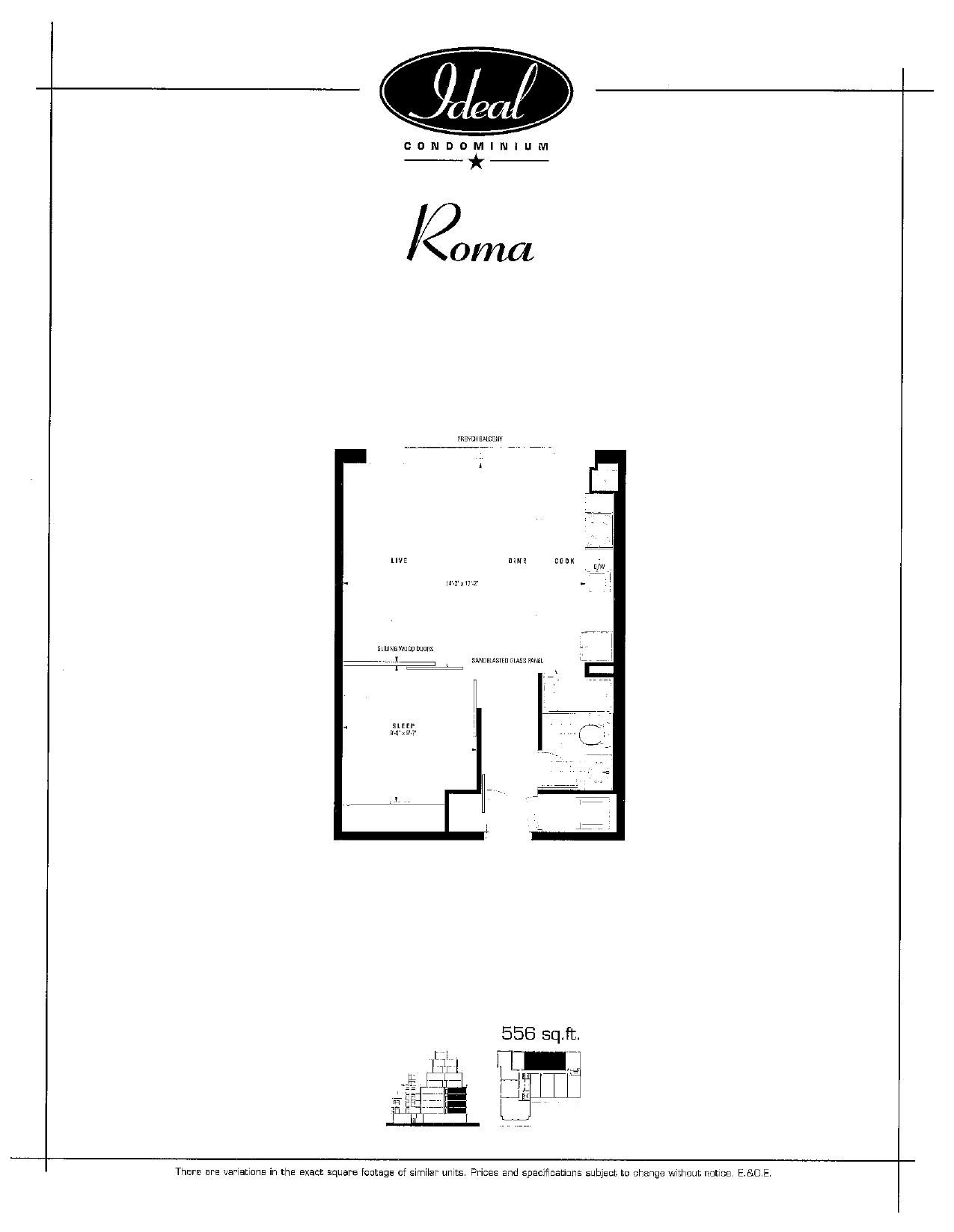 Roma floor plan