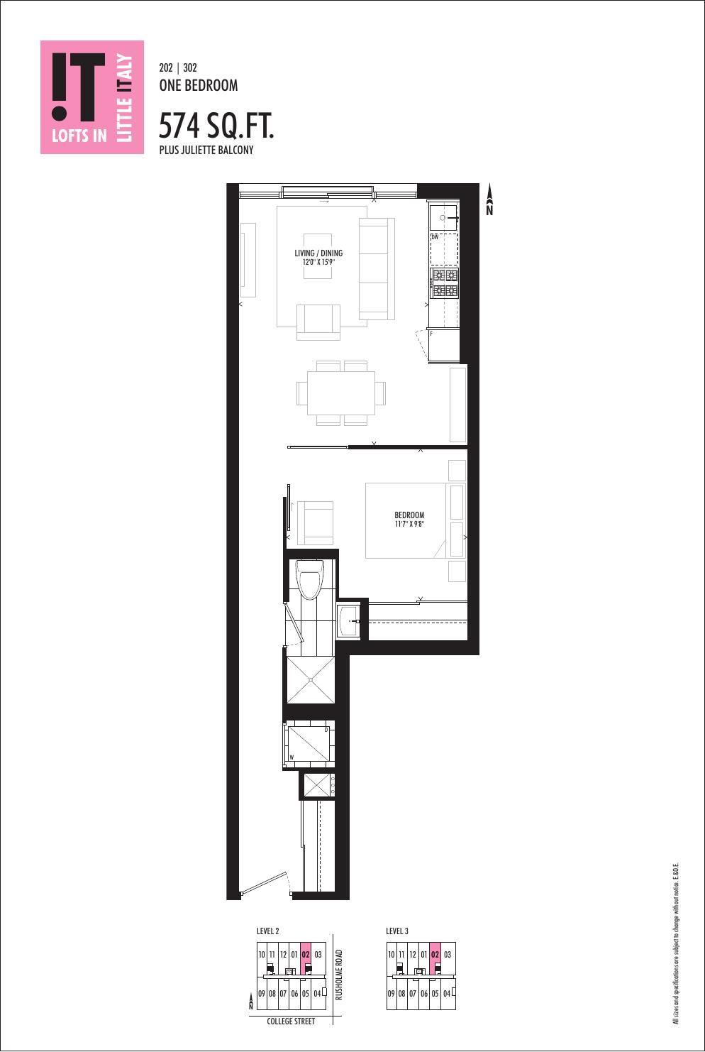 Suite 202/302 floor plan