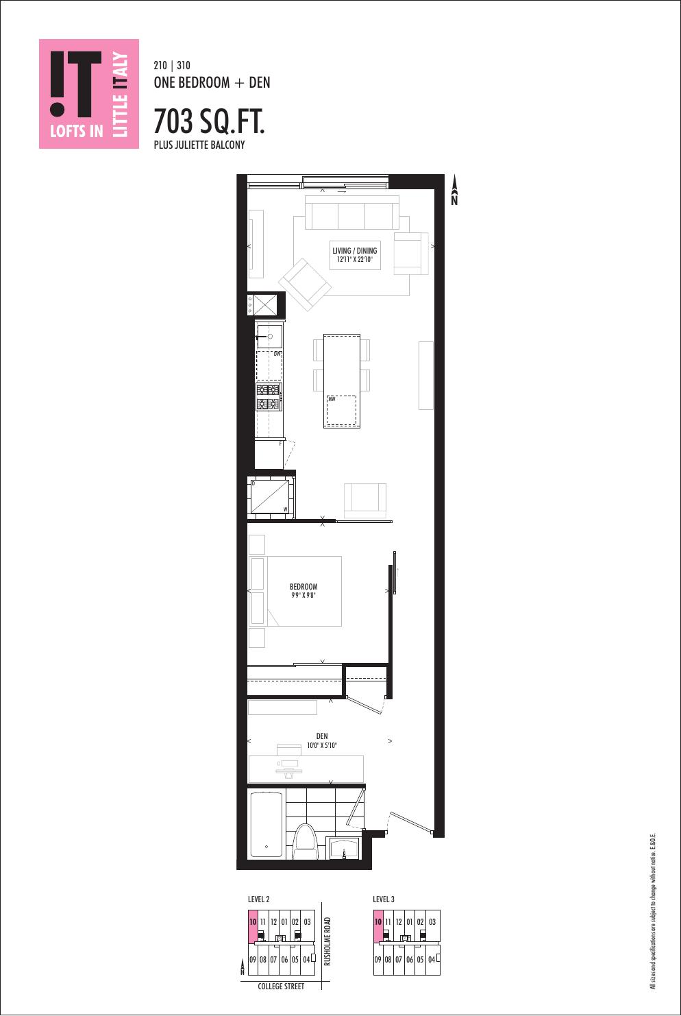 Suite 210/310 floor plan