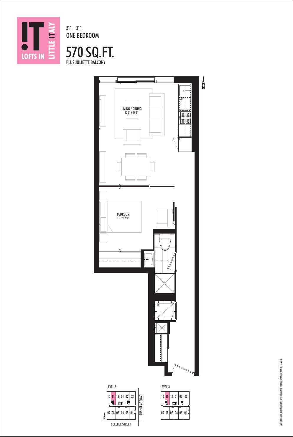 Suite 211/311 floor plan