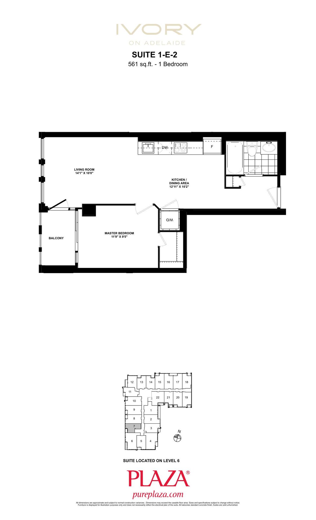 Suite 1-E-2 floor plan