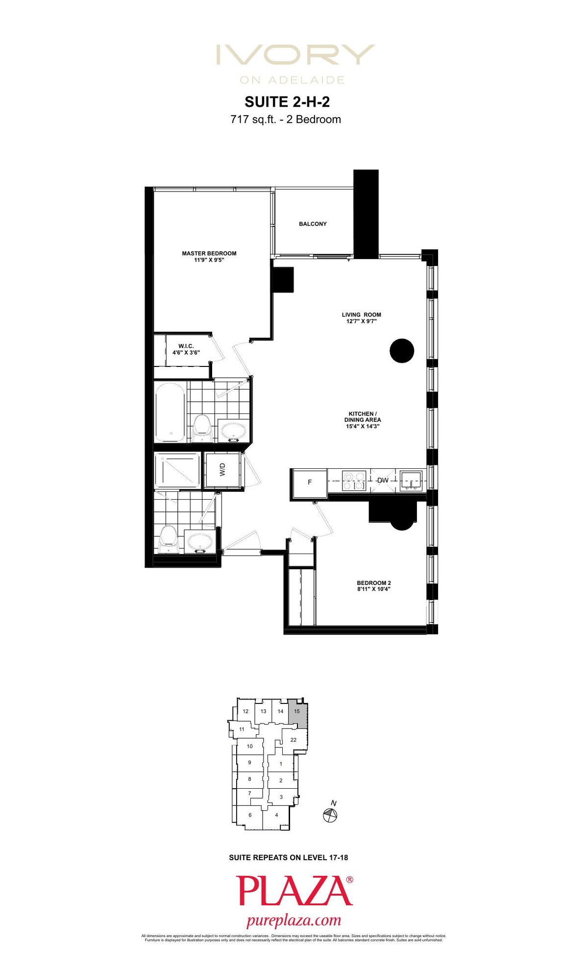 Suite 2-H-2 floor plan