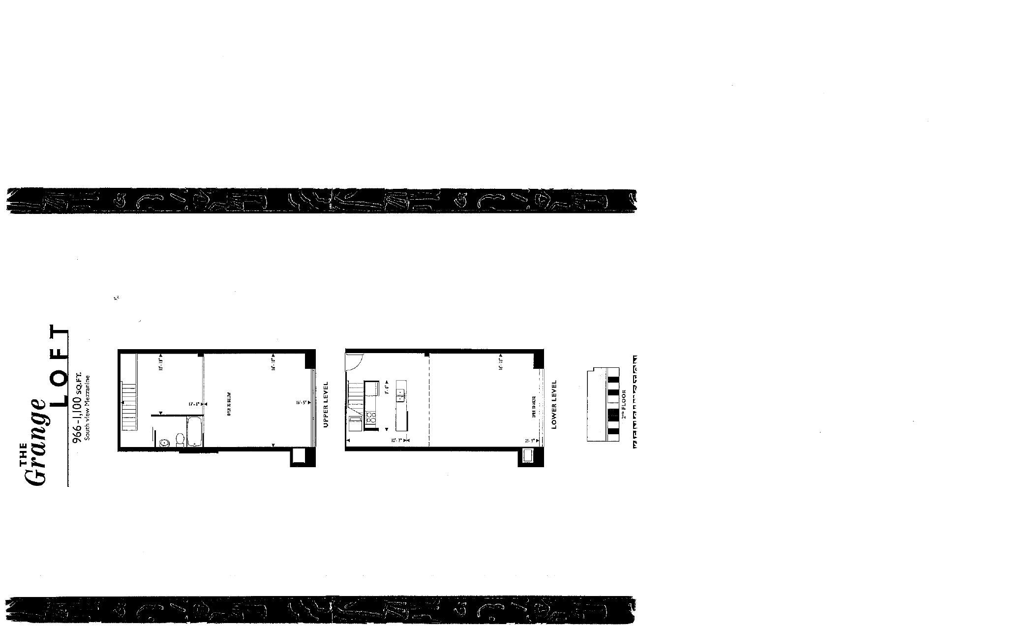 The Grange Loft floor plan