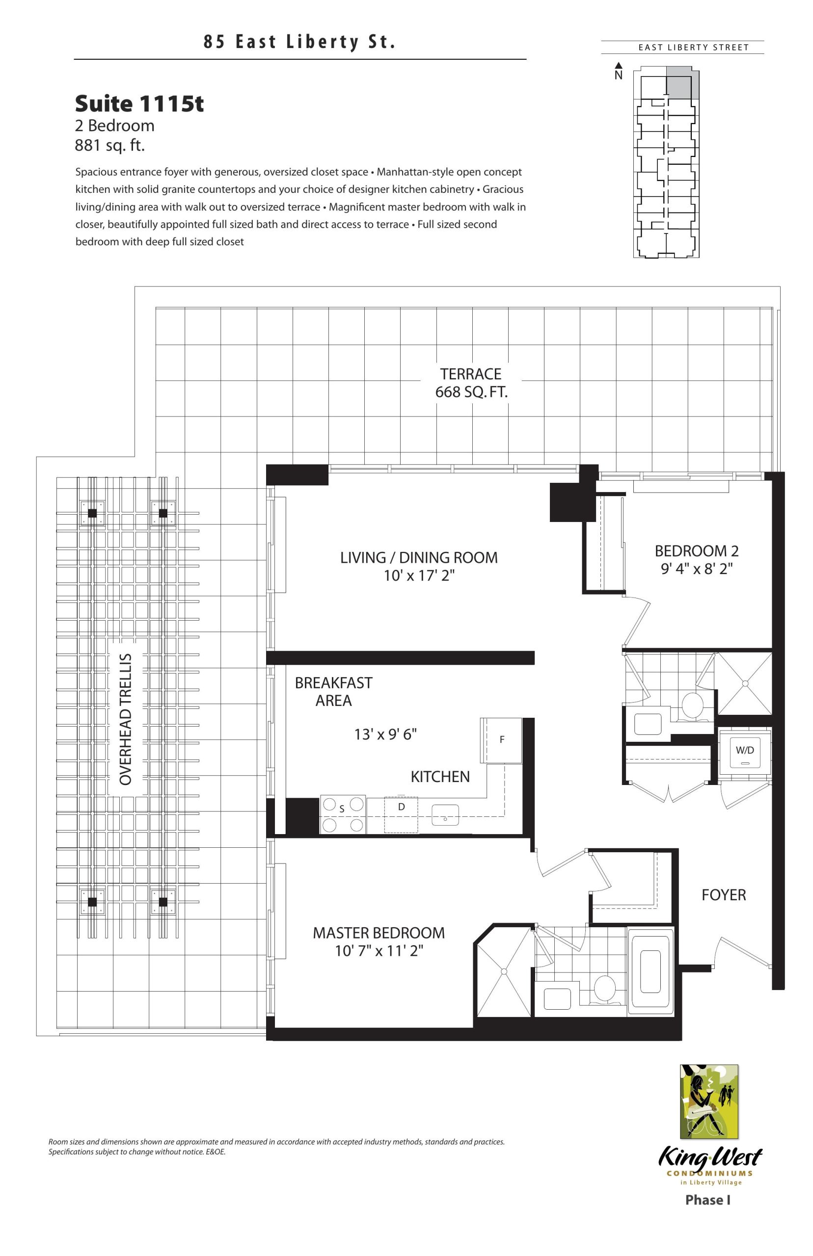 Suite 1115t floor plan