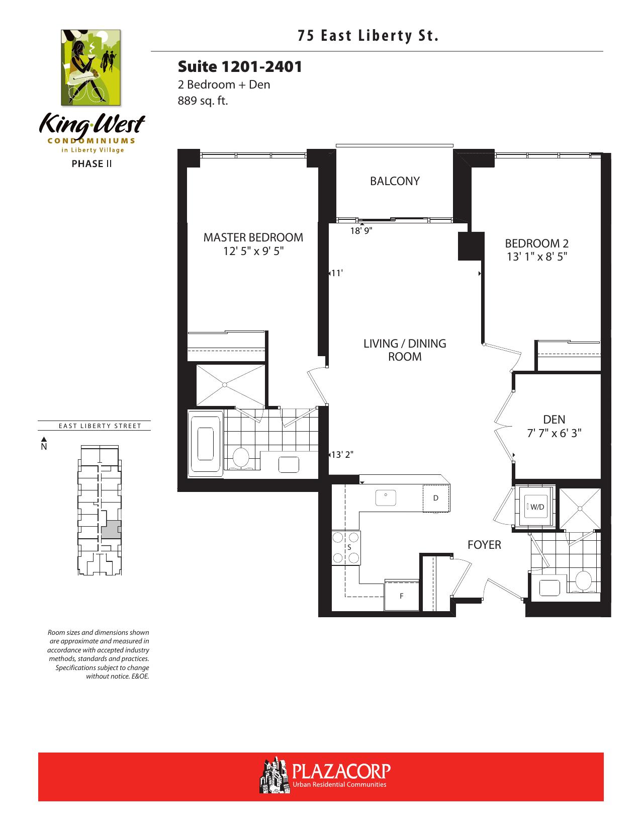 Suite 1201-2401 floor plan