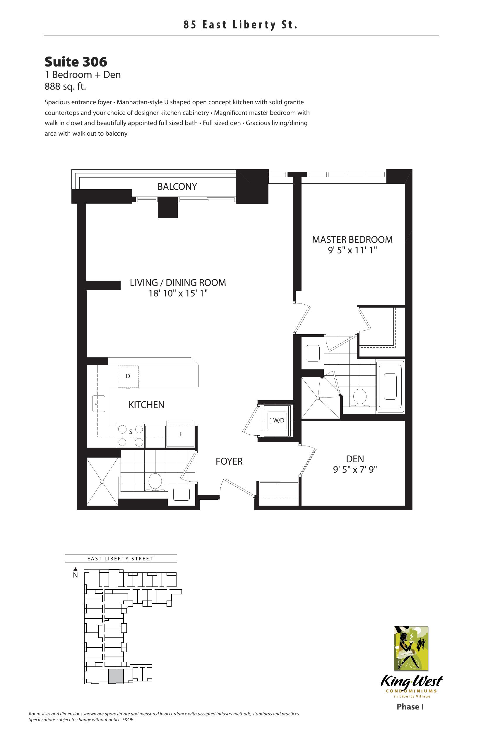 Suite 306 floor plan