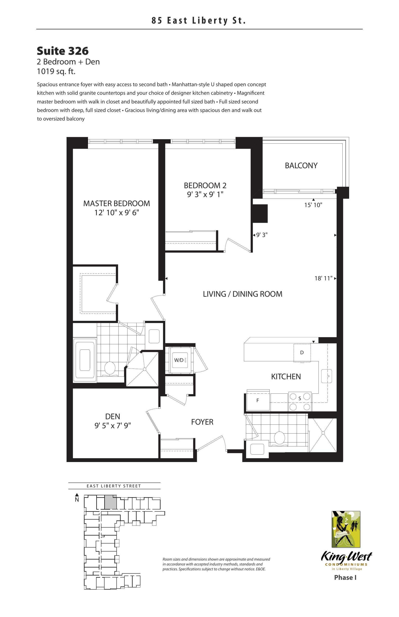 Suite 326 floor plan