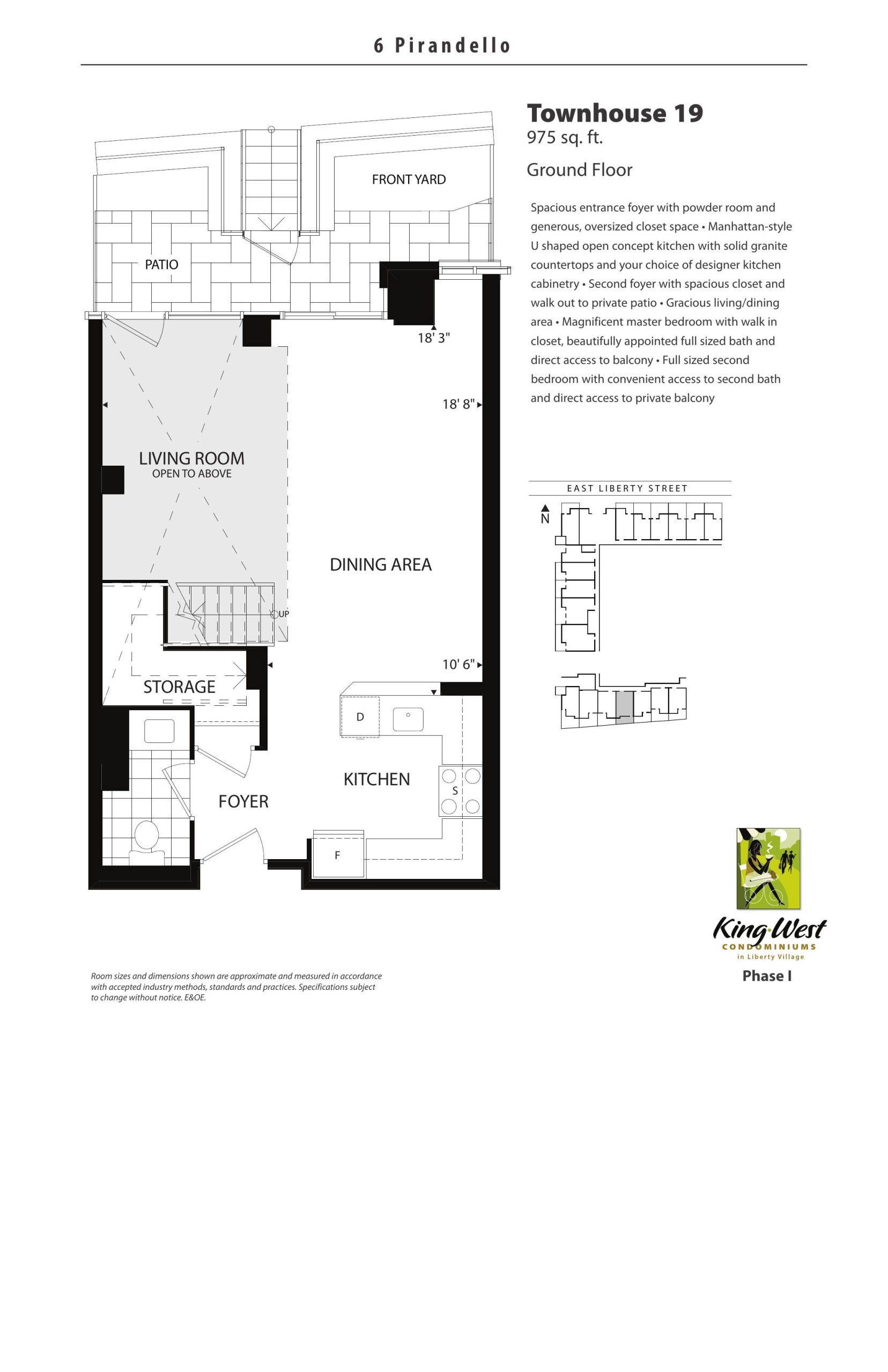 Townhouse 19 floor plan