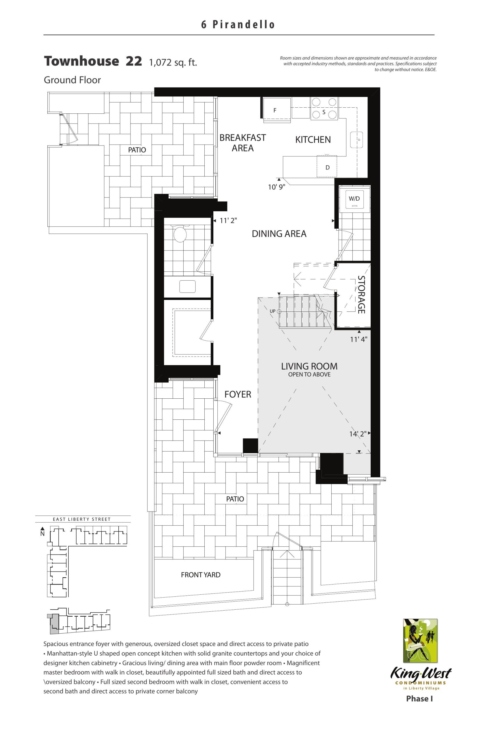 Townhouse 22 floor plan