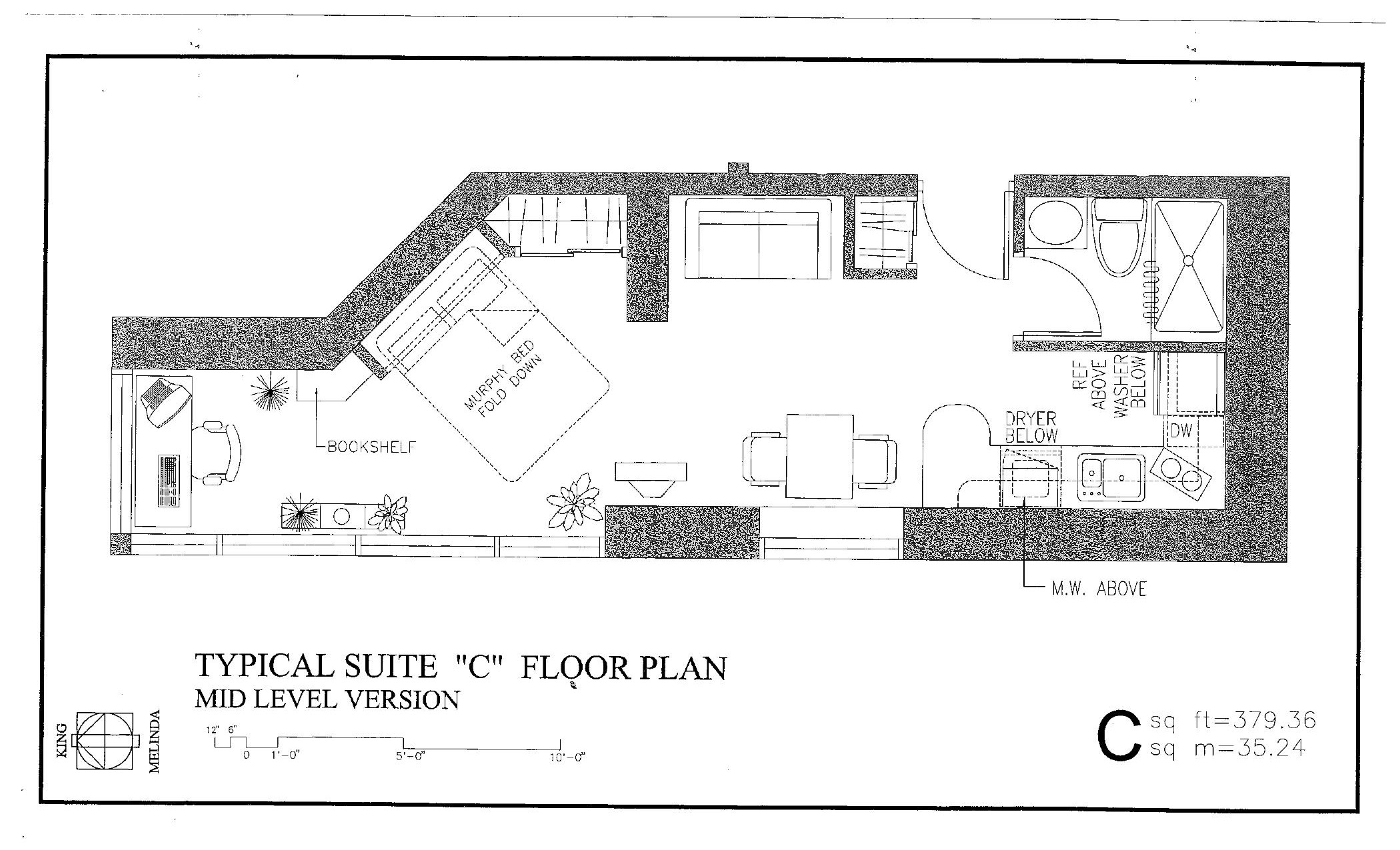 Suite C floor plan