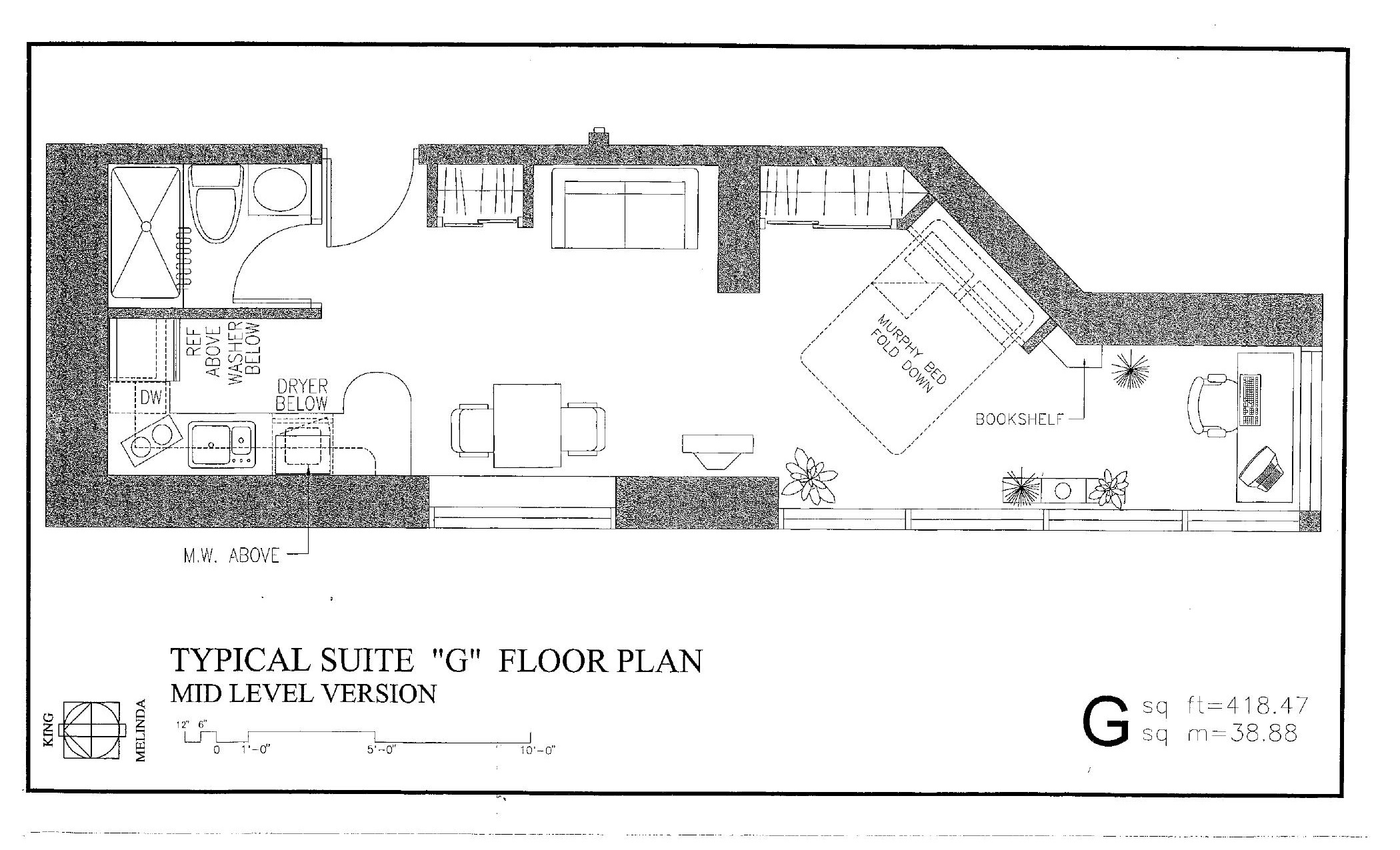 Suite G floor plan