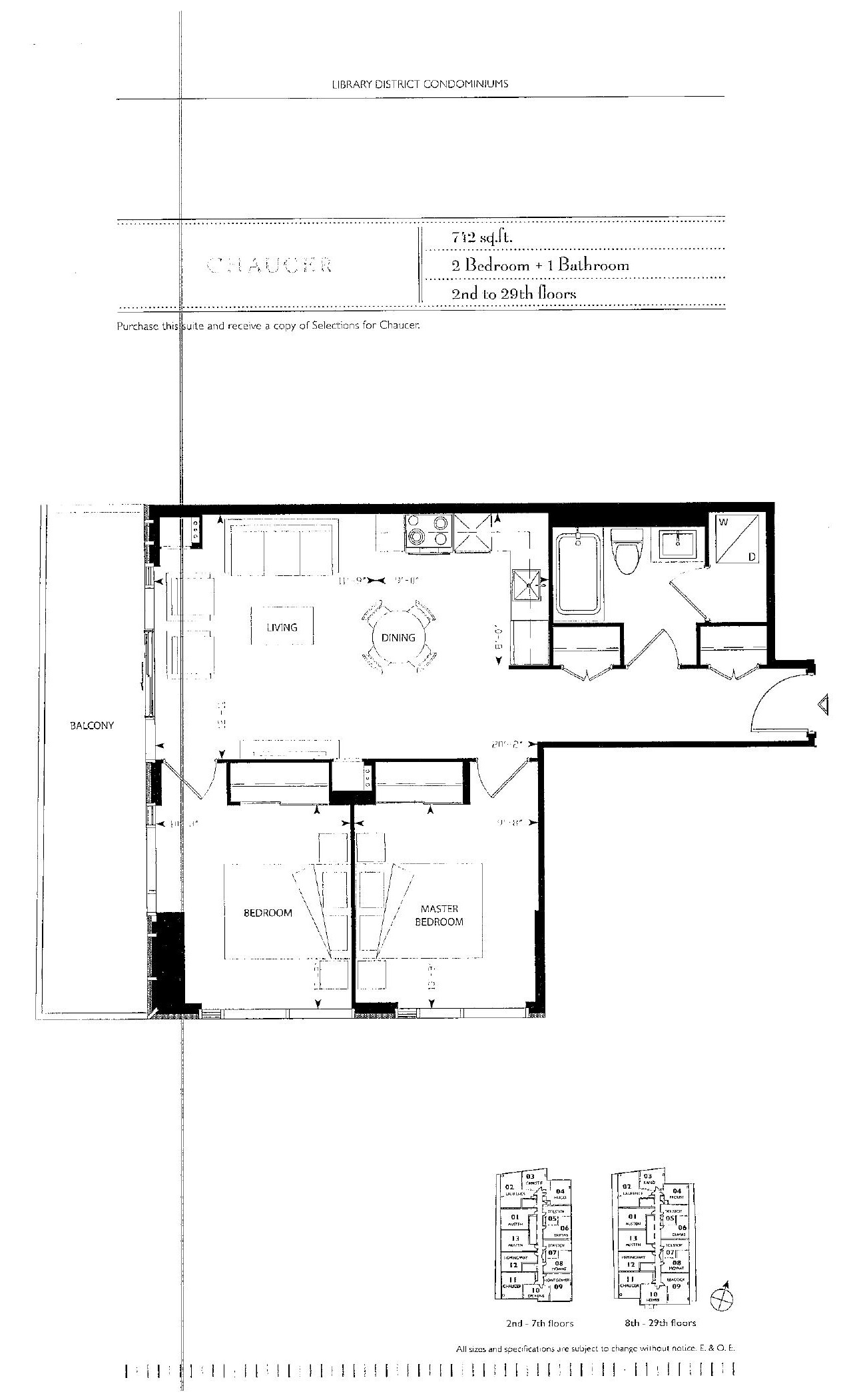 Chaucer floor plan