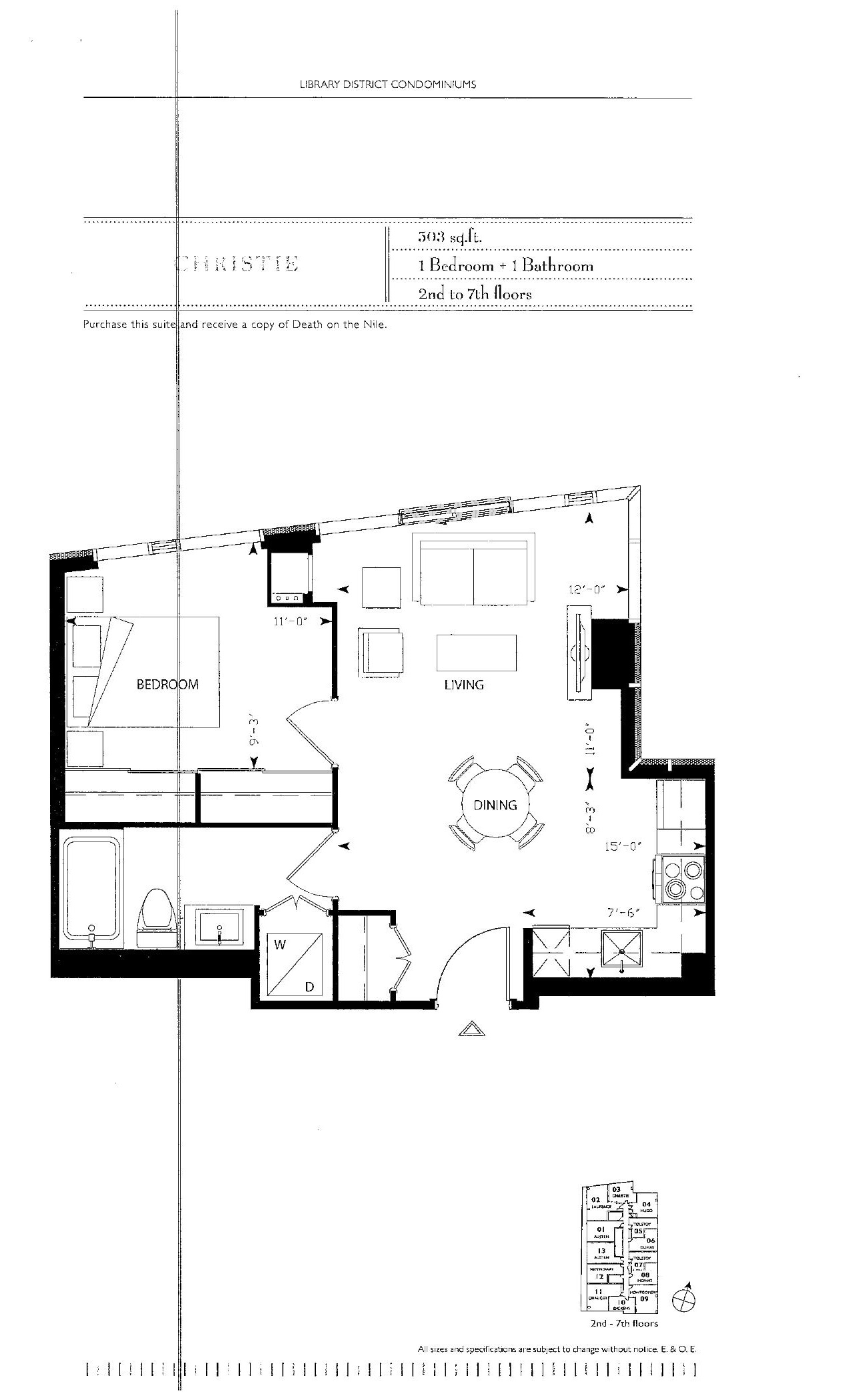 Christie floor plan