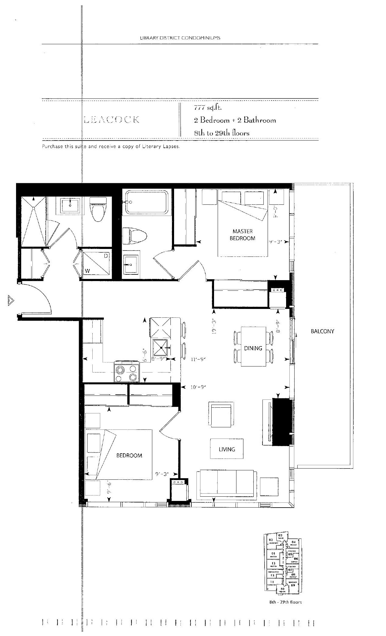 Leacock floor plan