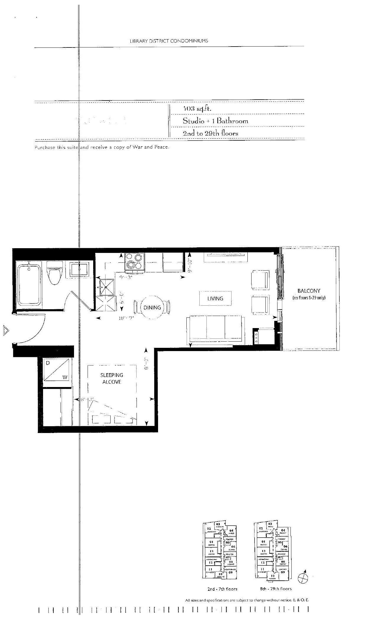 Tolstoy floor plan