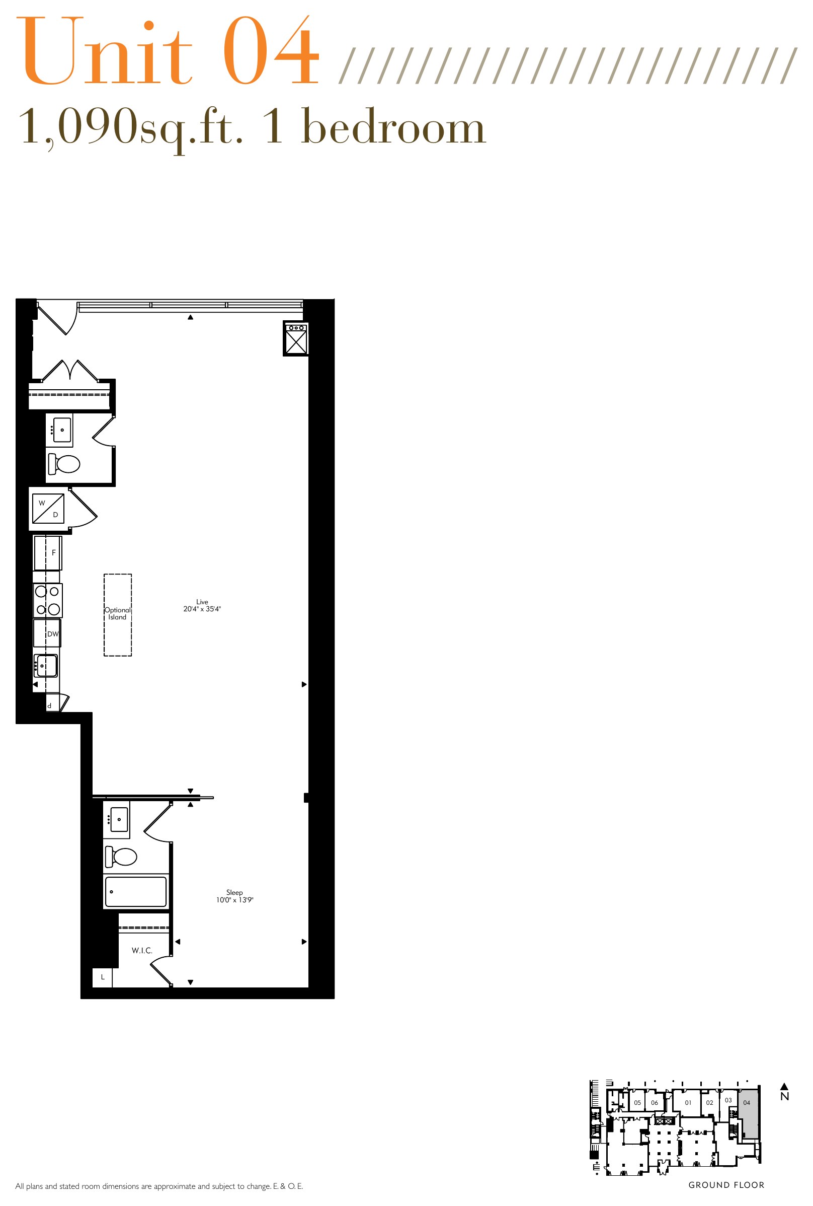Unit 04 floor plan