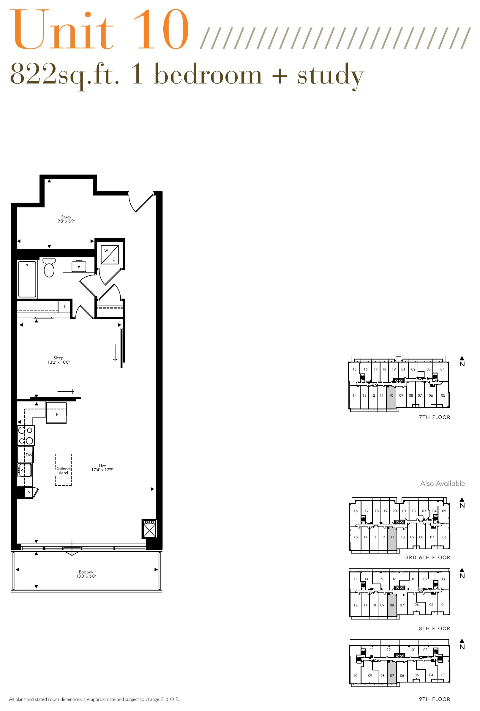 Unit 10 / 11 floor plan