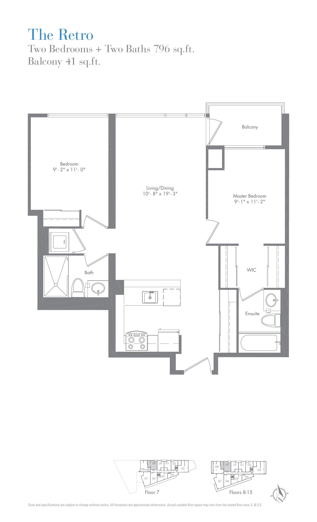 The Retro floor plan