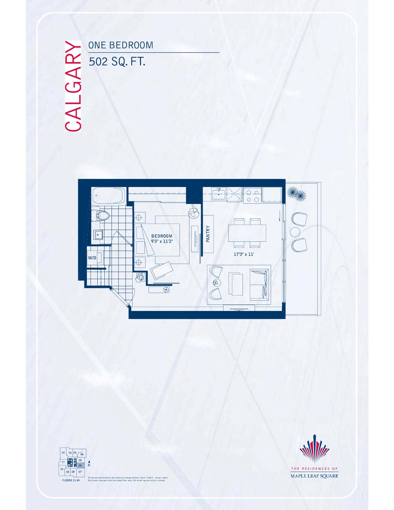 Calgary floor plan