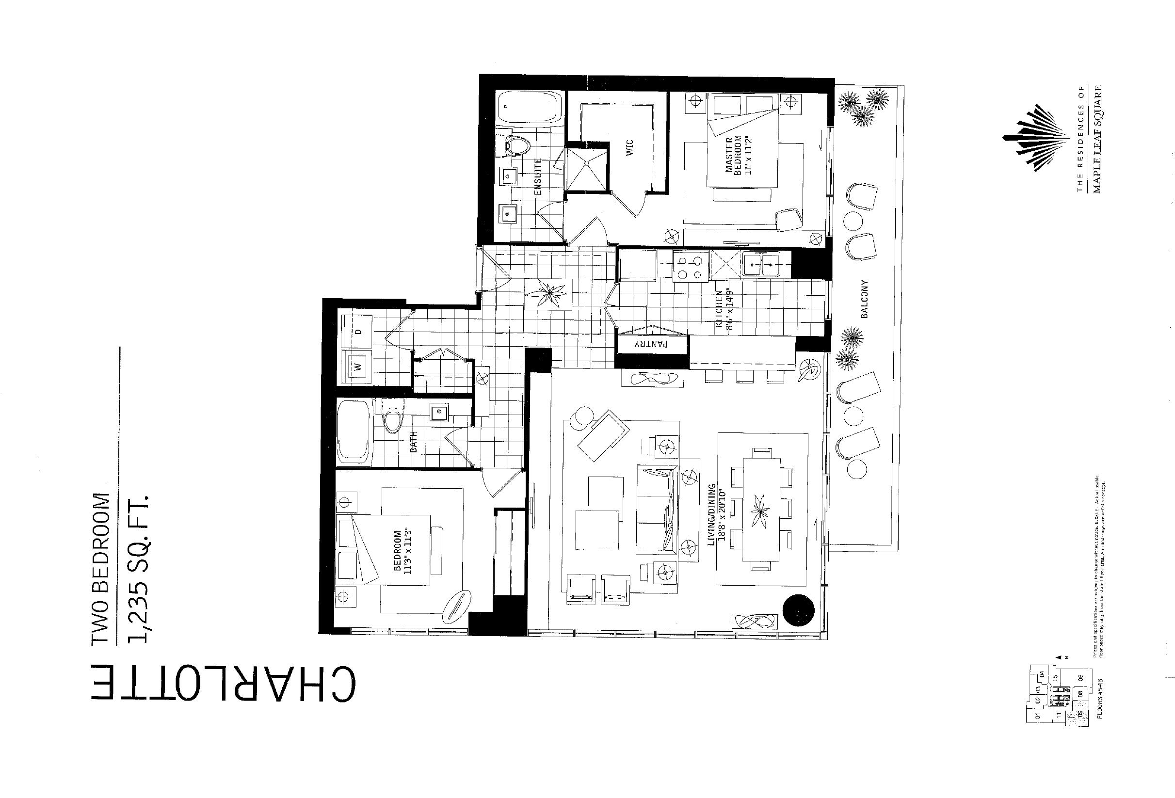 Charlotte floor plan