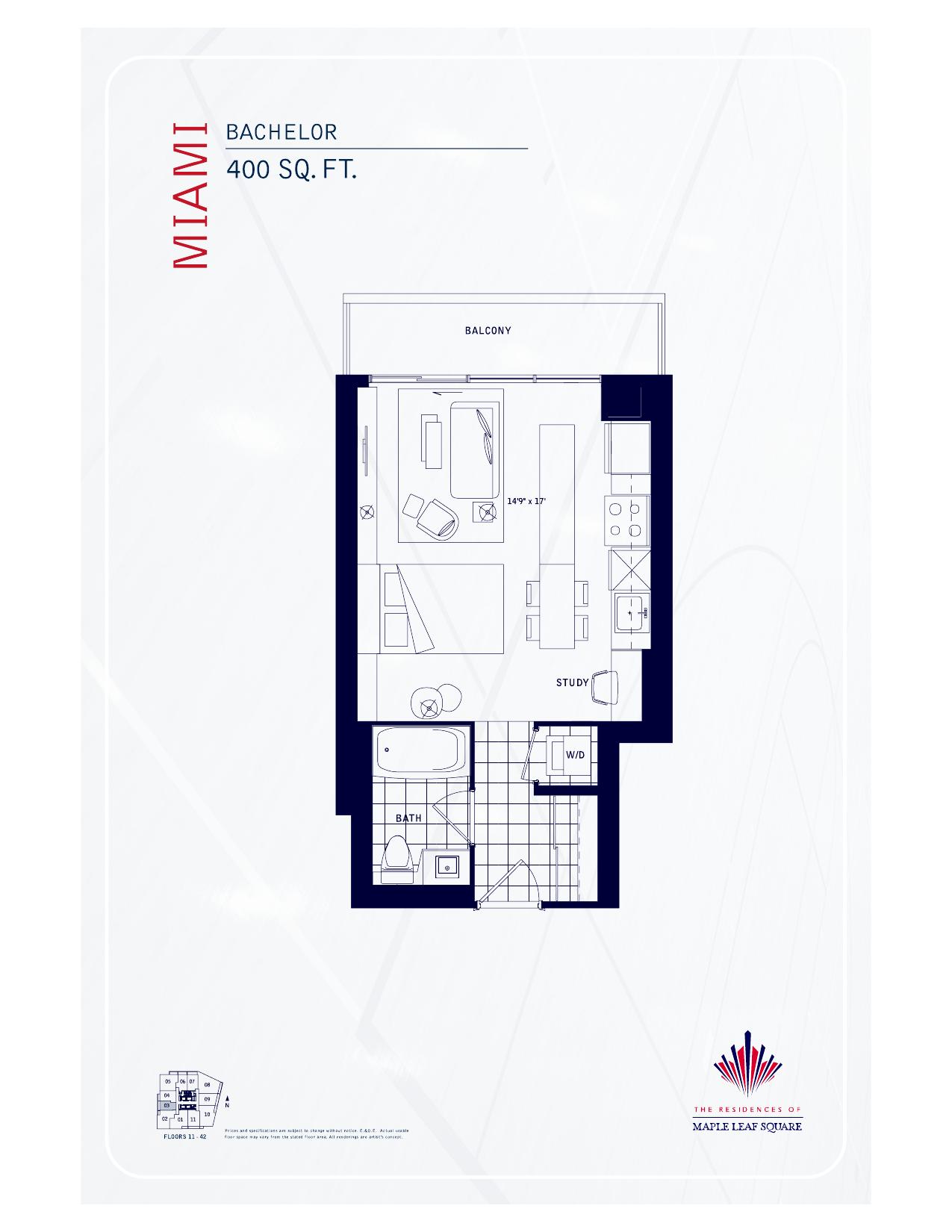 Miami floor plan