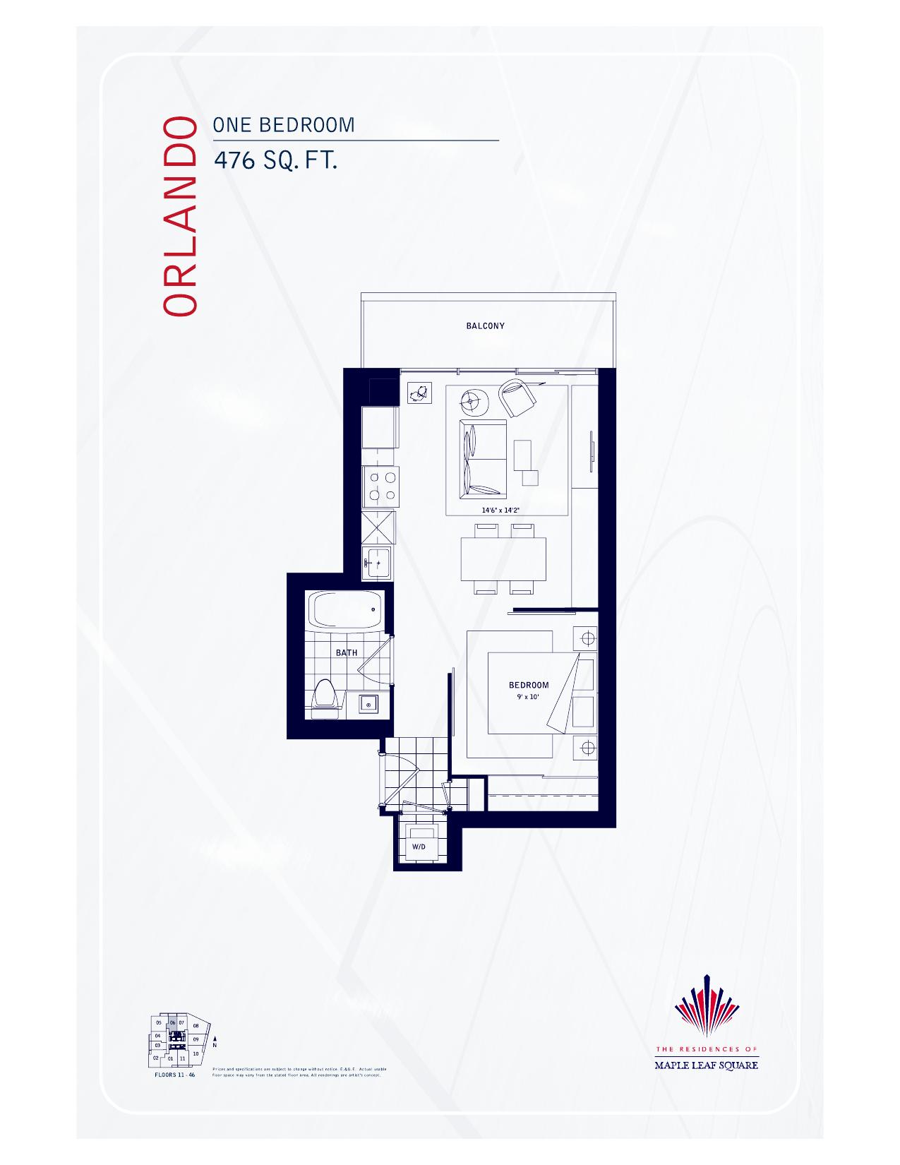 Orlando floor plan