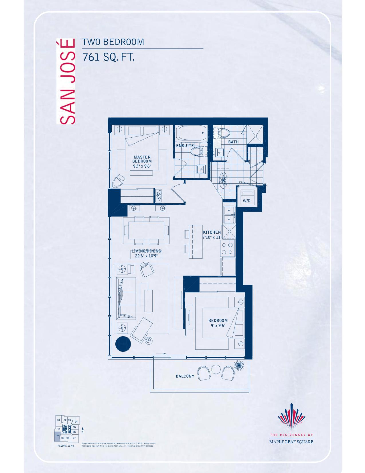 San Jose floor plan