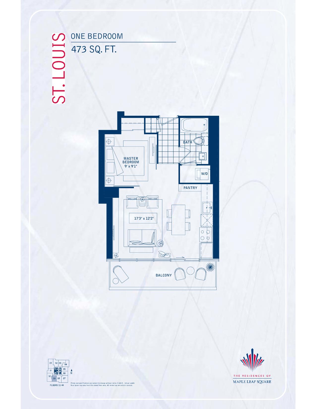 St. Louis floor plan