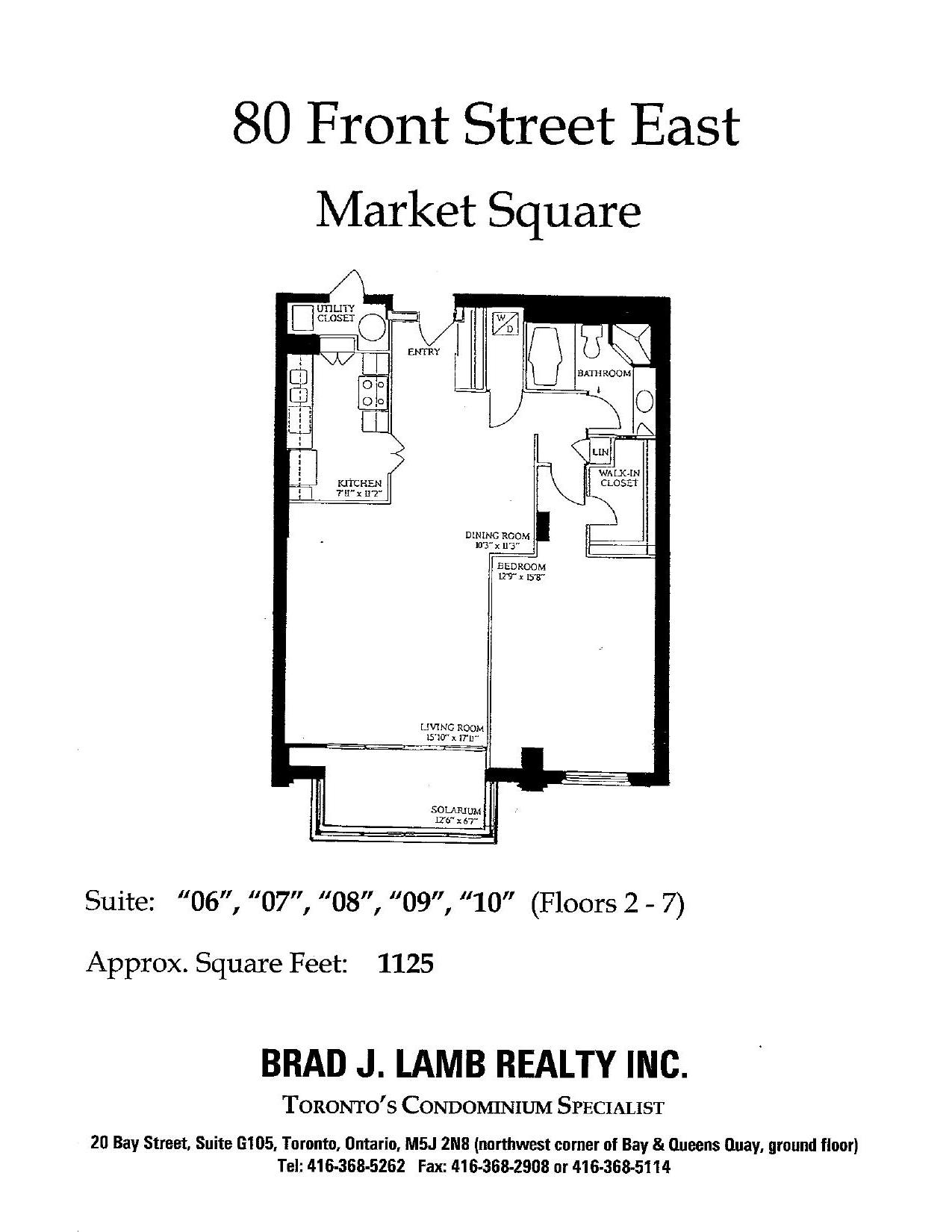 Suite 06/07/08/09/10 (80 Front) floor plan