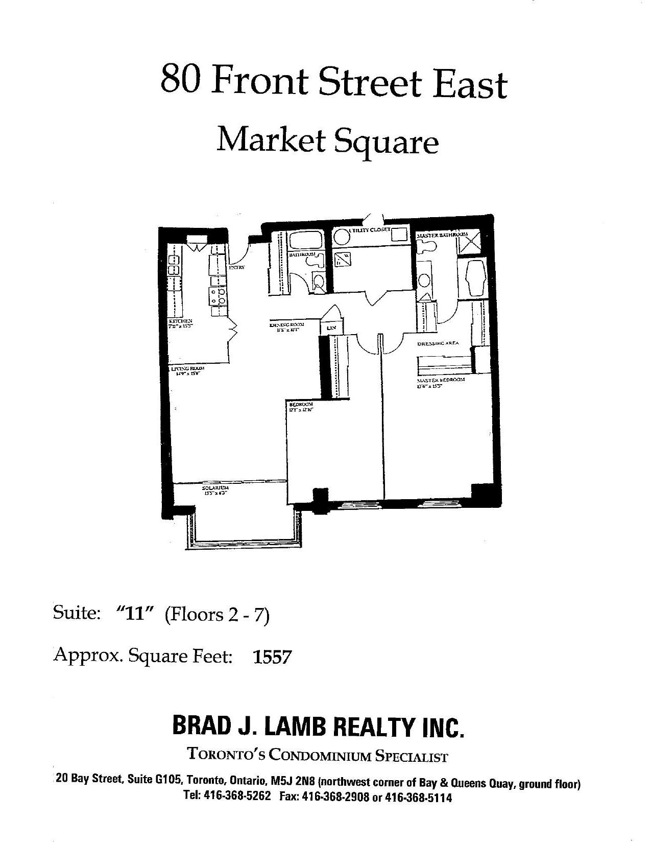 Suite 11 (80 Front) floor plan