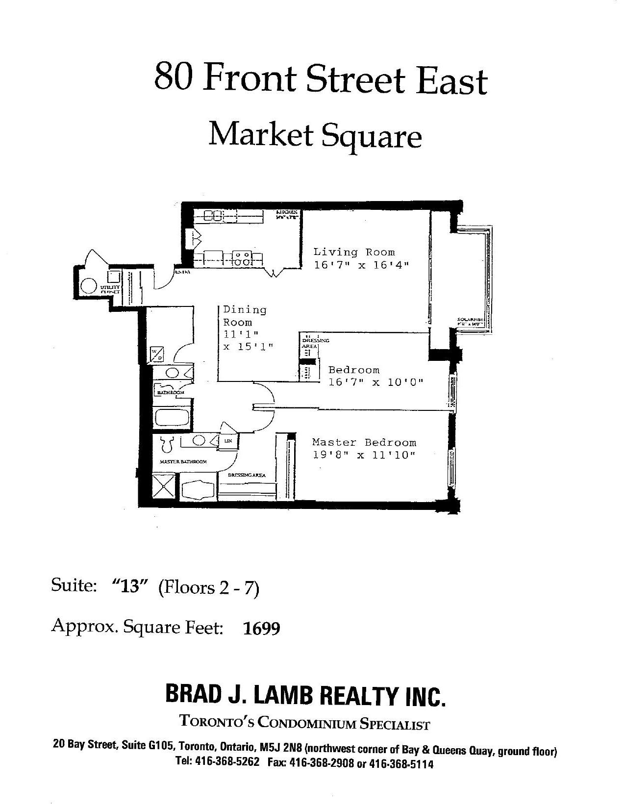 Suite 13 (80 Front) floor plan